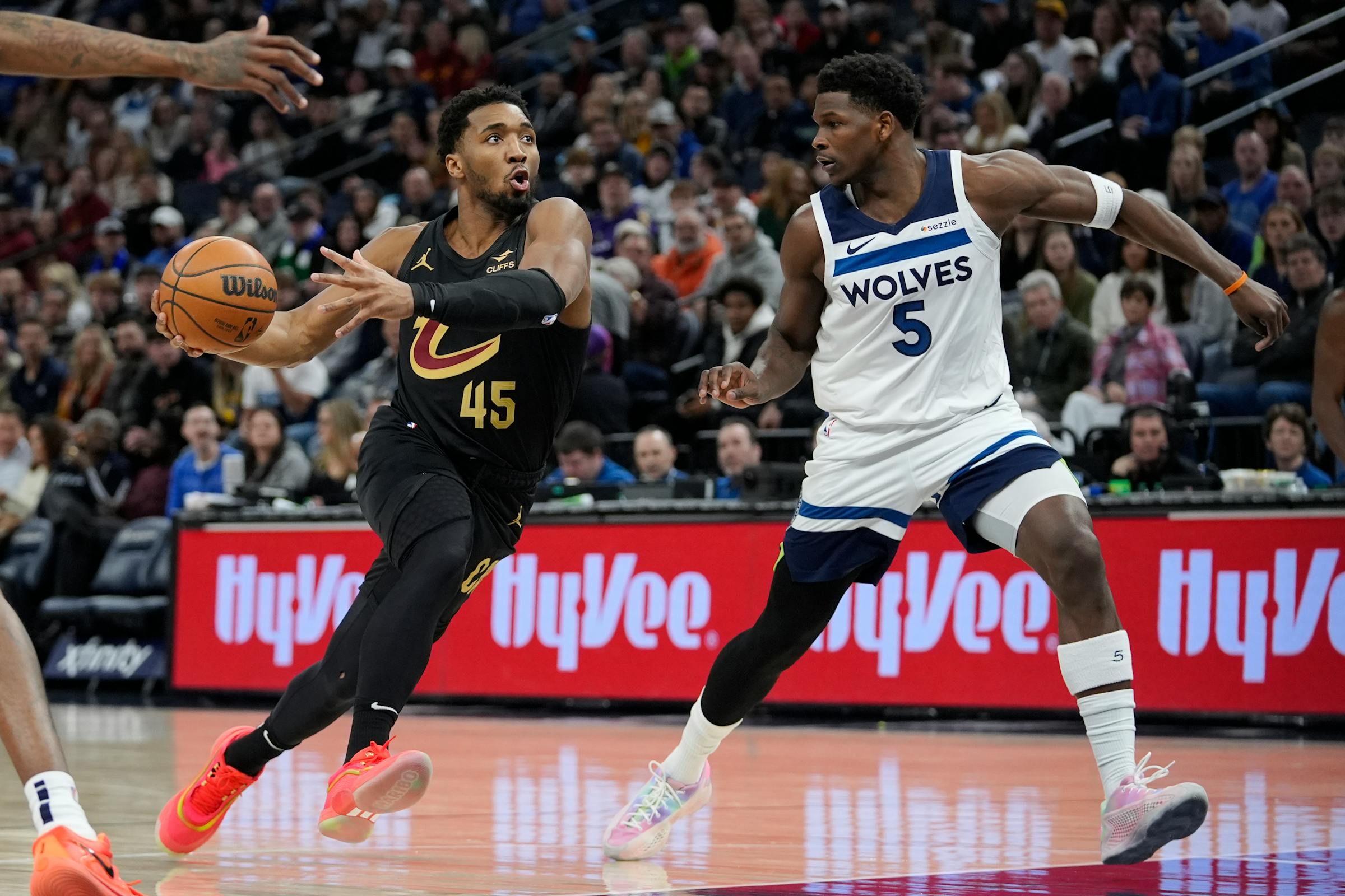 Timberwolves fade against Cavaliers in second game of back-to-back