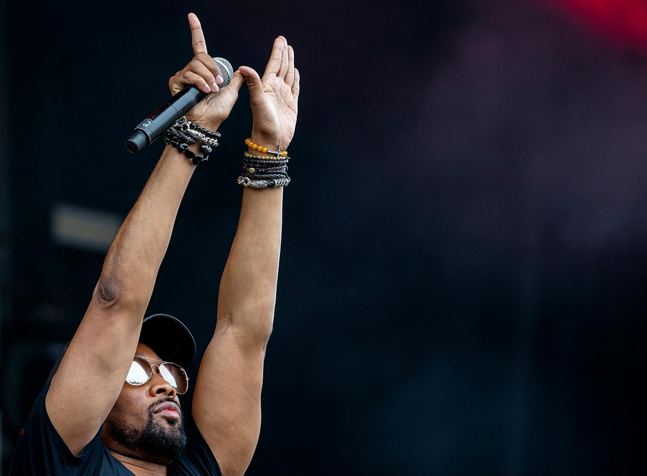 RZA of the Wu-Tang Clan at Soundset.