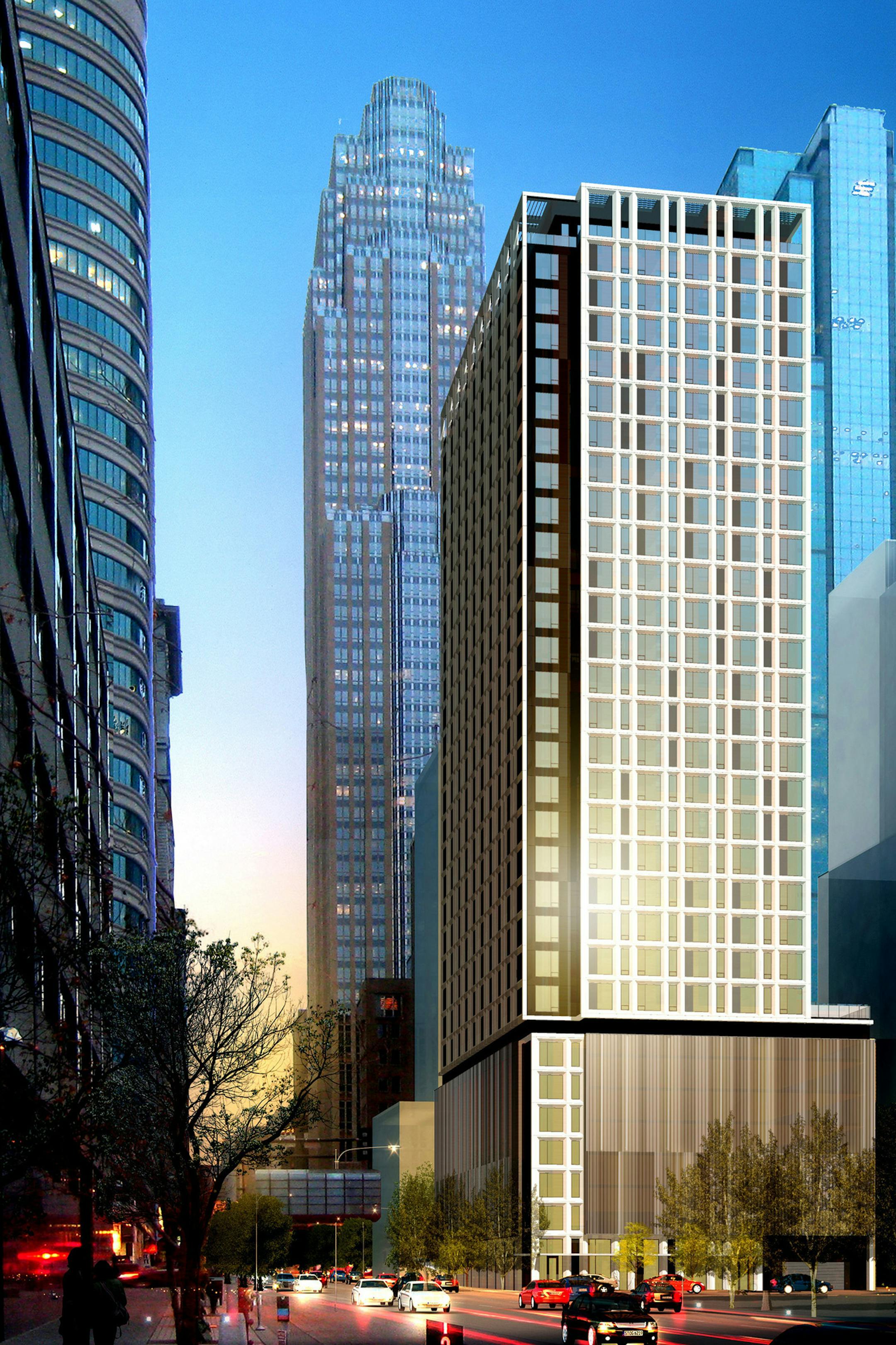 4Marq -a 30-story, 262-unit luxury apartment tower located at 400 Marquette Avenue South in downtown Minneapolis. The company is the developer and design-builder of the project, which is scheduled for completion in the first quarter of 2016.