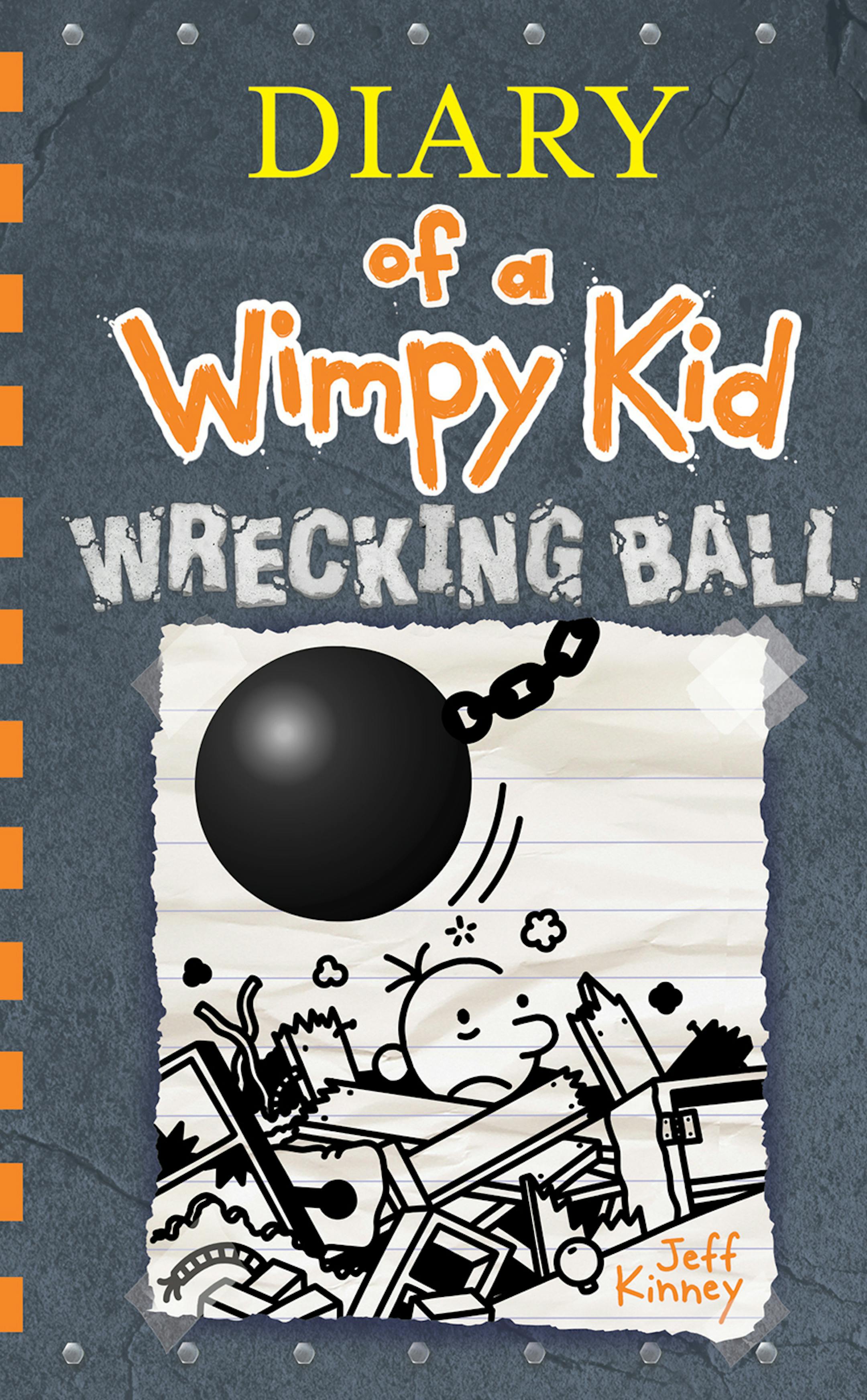 "Diary of a Wimpy Kid: Wrecking Ball" by Jeff Kinney.