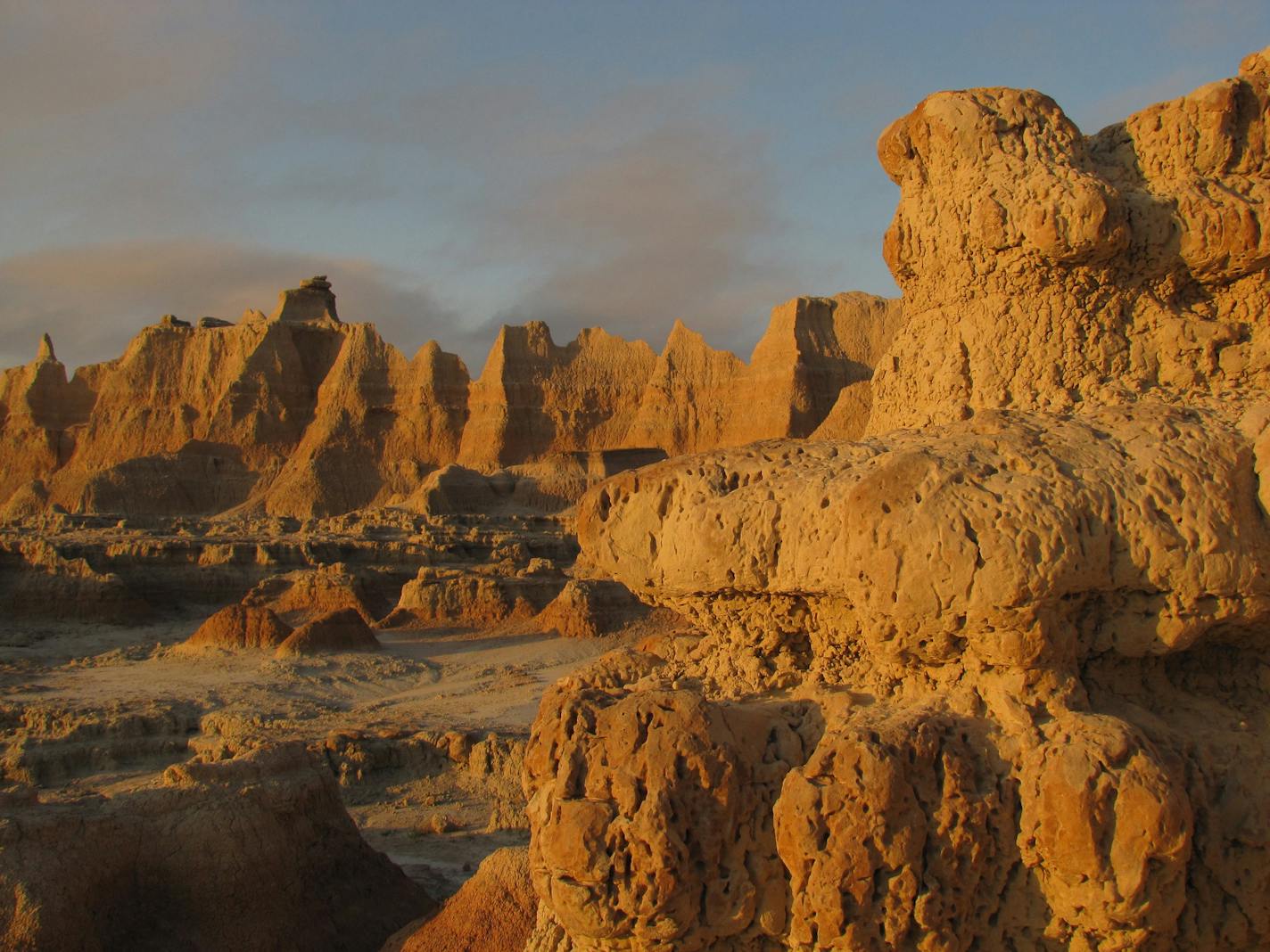 South Dakota&#x2019;s Badlands offer a stark, rugged landscape. Dusk brings out a different kind of beauty in the Badlands, above. See more photos of the Badlands and other South Dakota parks at startribune.com/travel.