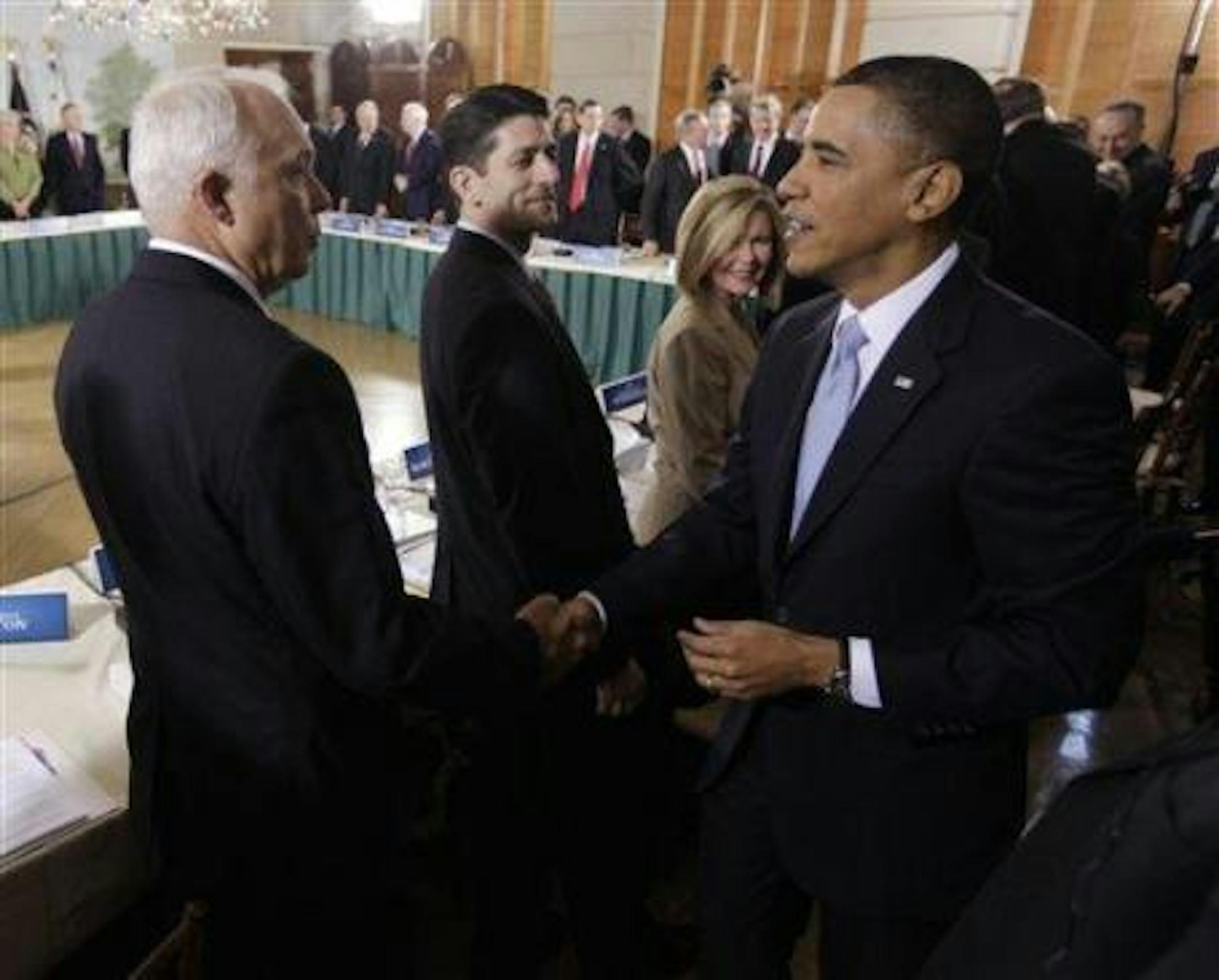 Kline and Obama in 2010.