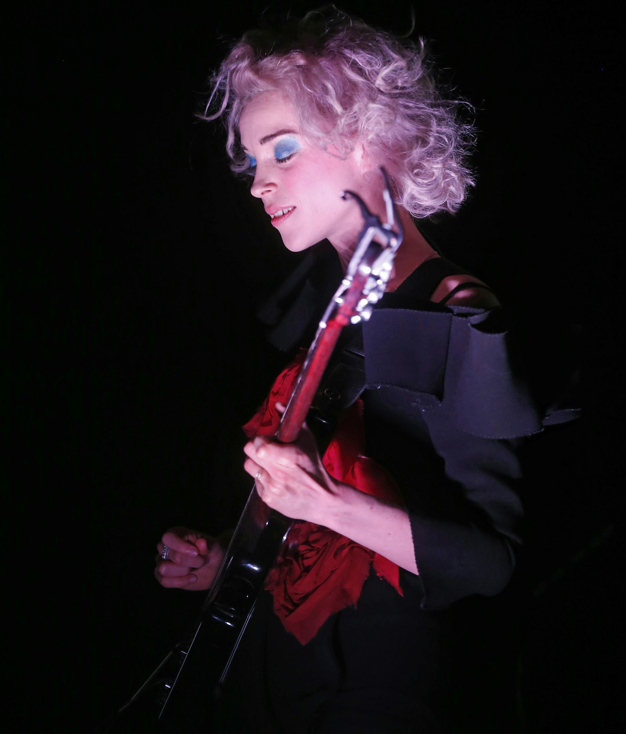 St. Vincent, indie-rock heroine in her latest guise performed at the State Theatre.]richard.tsong-taatarii/rtsong-taatarii@startribune.com