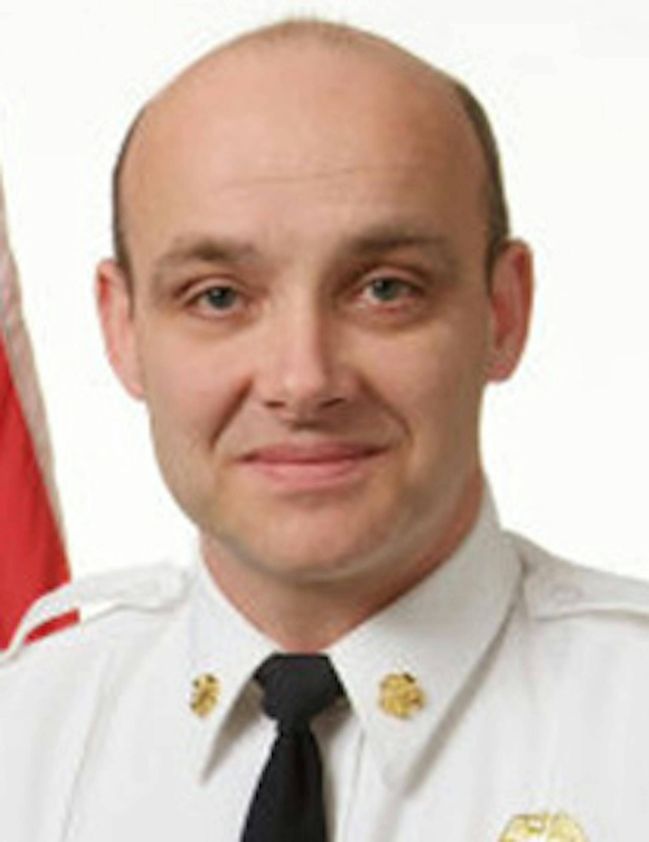 Eagan fire chief Mike Scott