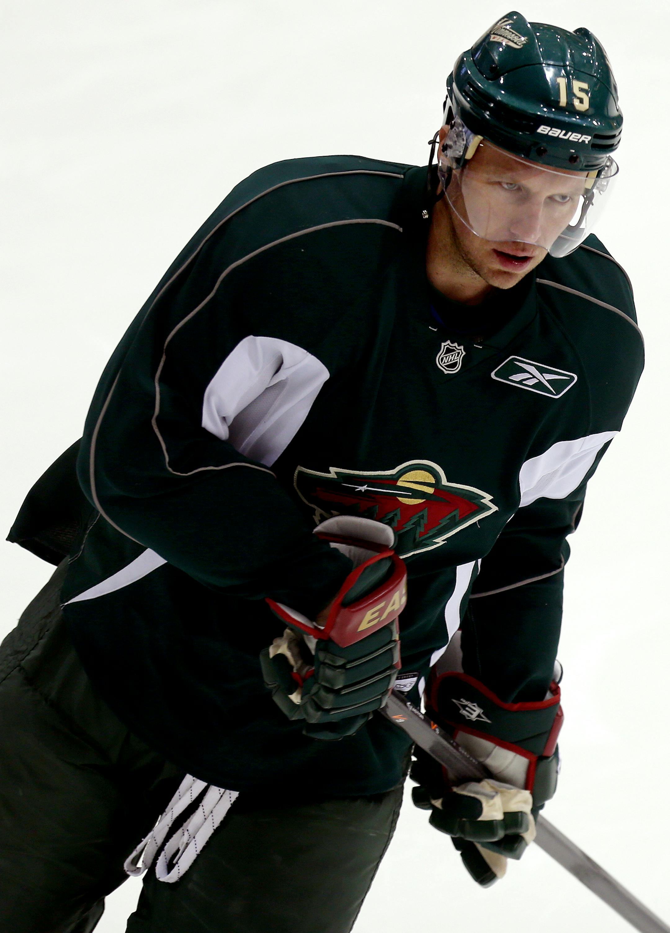 Dany Heatley at practice in Ridder Arena on the U of M campus, MN. September 12, 2013. ] JOELKOYAMA‚Ä¢joel koyama@startribune The Wild opens practice. They will have two sessions at Ridder Arena. We don't need to be there at the start, just get some interesting "first day" action. There are also some specific players we'd like to get, if possible: Marco Scandella, Matt Dumba, Justin Fontaine, Dany Heatley and Kyle Brodziak. (if we DON'T get those players, it's not a big deal ...