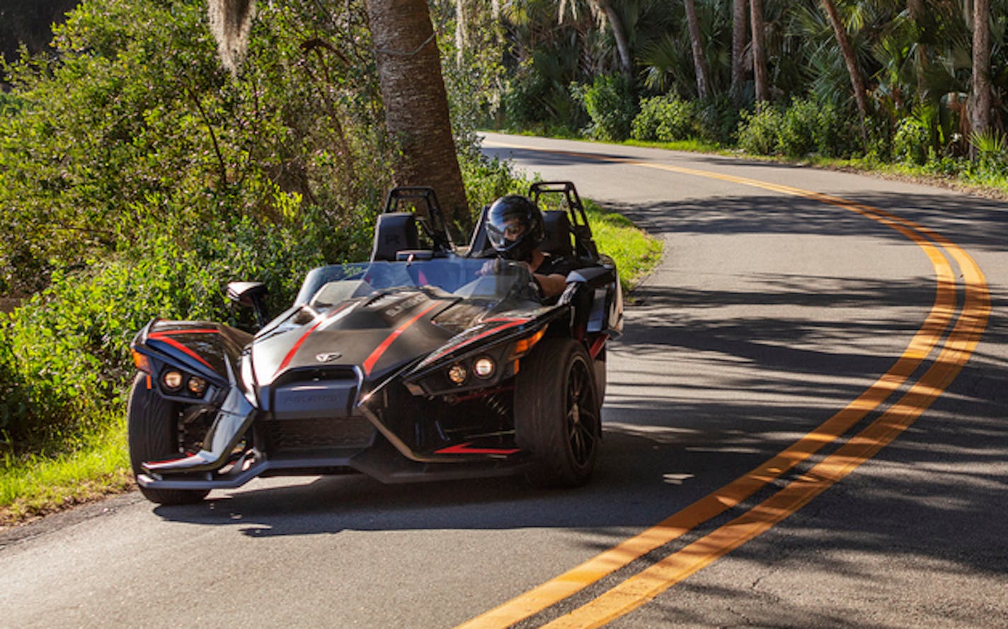 Polaris retooled its Slingshot with automatic transmission on the model R.