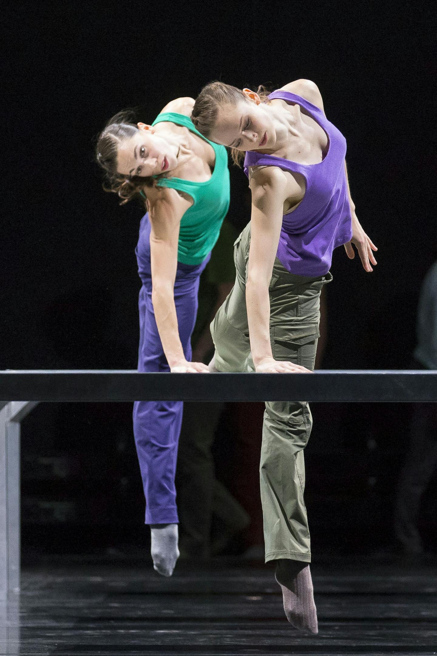 10/14/15 3:25:49 PM -- Hubbard Street Dance Chicago Fall Program One Flat Thing, Reproduced by William Forsythe . &#xa9; Todd Rosenberg Photography 2015 ORG XMIT: TRX24980.CR2