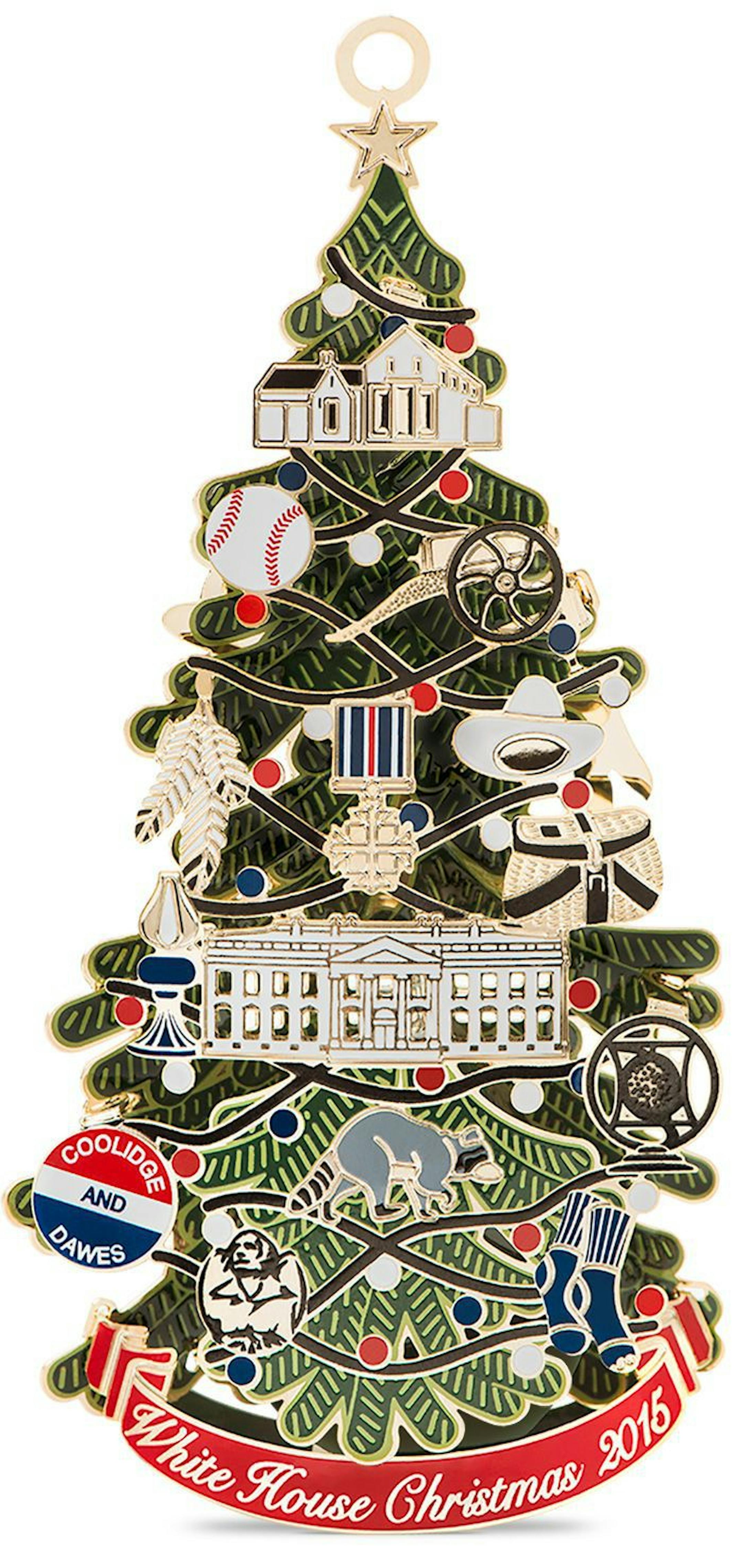 White House Christmas ornament 2015
