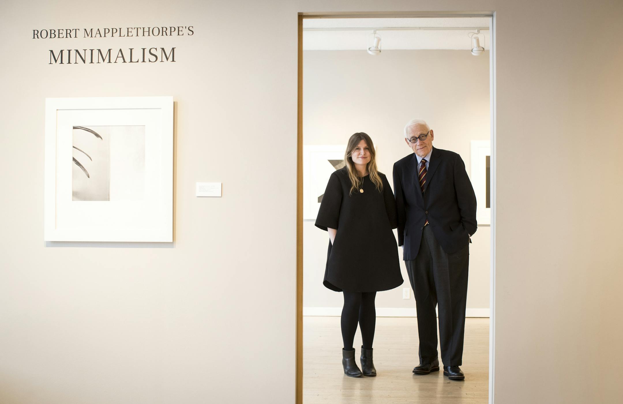 Martin Weinstein recently made Leslie Hammons his partner in his long running art gallery and changed the name to Weinstein Hammons Gallery to include her. They posed for a picture in the gallery on Wednesday, January 24, 2018 in Minneapolis, Minn. There was a Robert Mapplethorpe exhibit in the Gallery. ] RENEE JONES SCHNEIDER • renee.jones@startribune.com