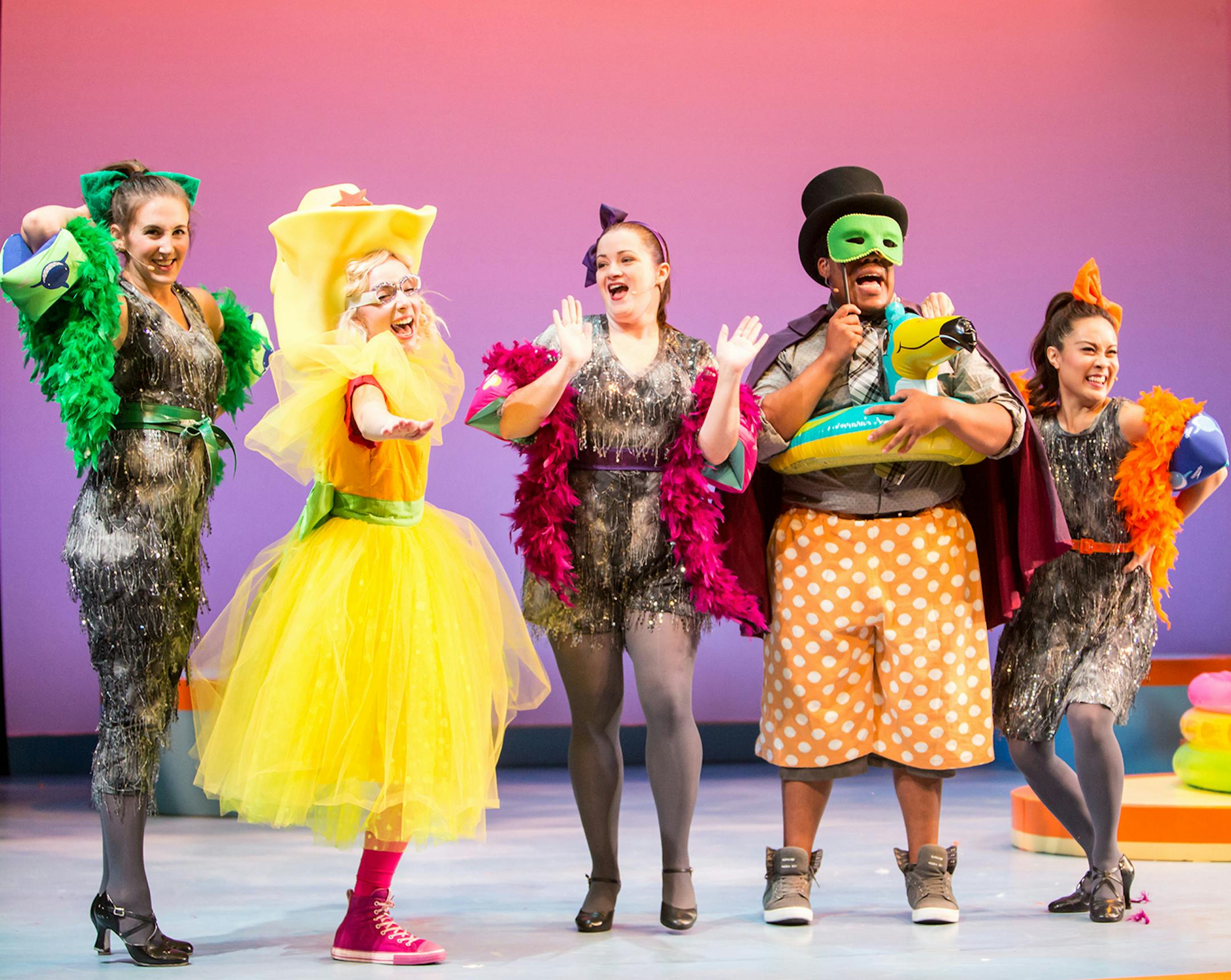 Cast of Elephant and Piggie
credit: Dan Norman