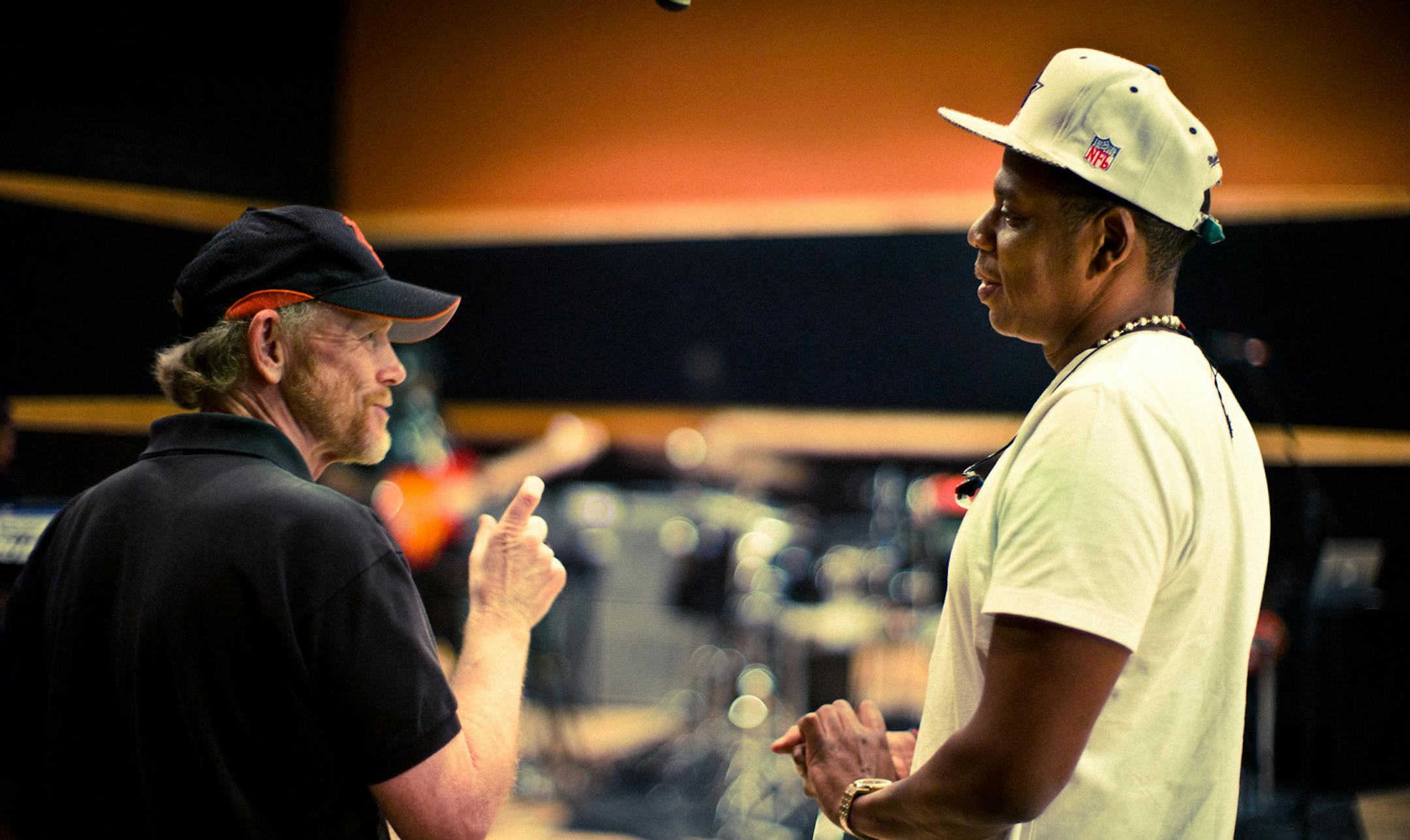 Ron Howard and Jay-Z in "Made in America"