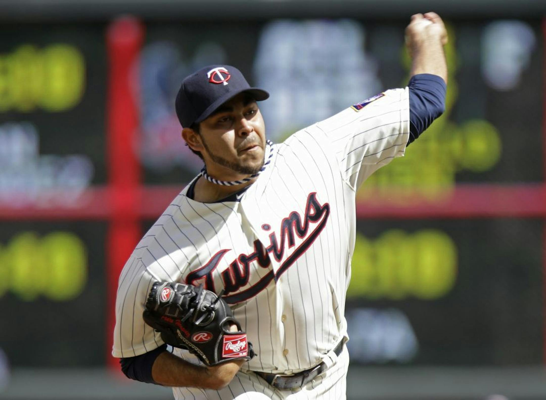 Minnesota Twins pitcher Pedro Hernandez