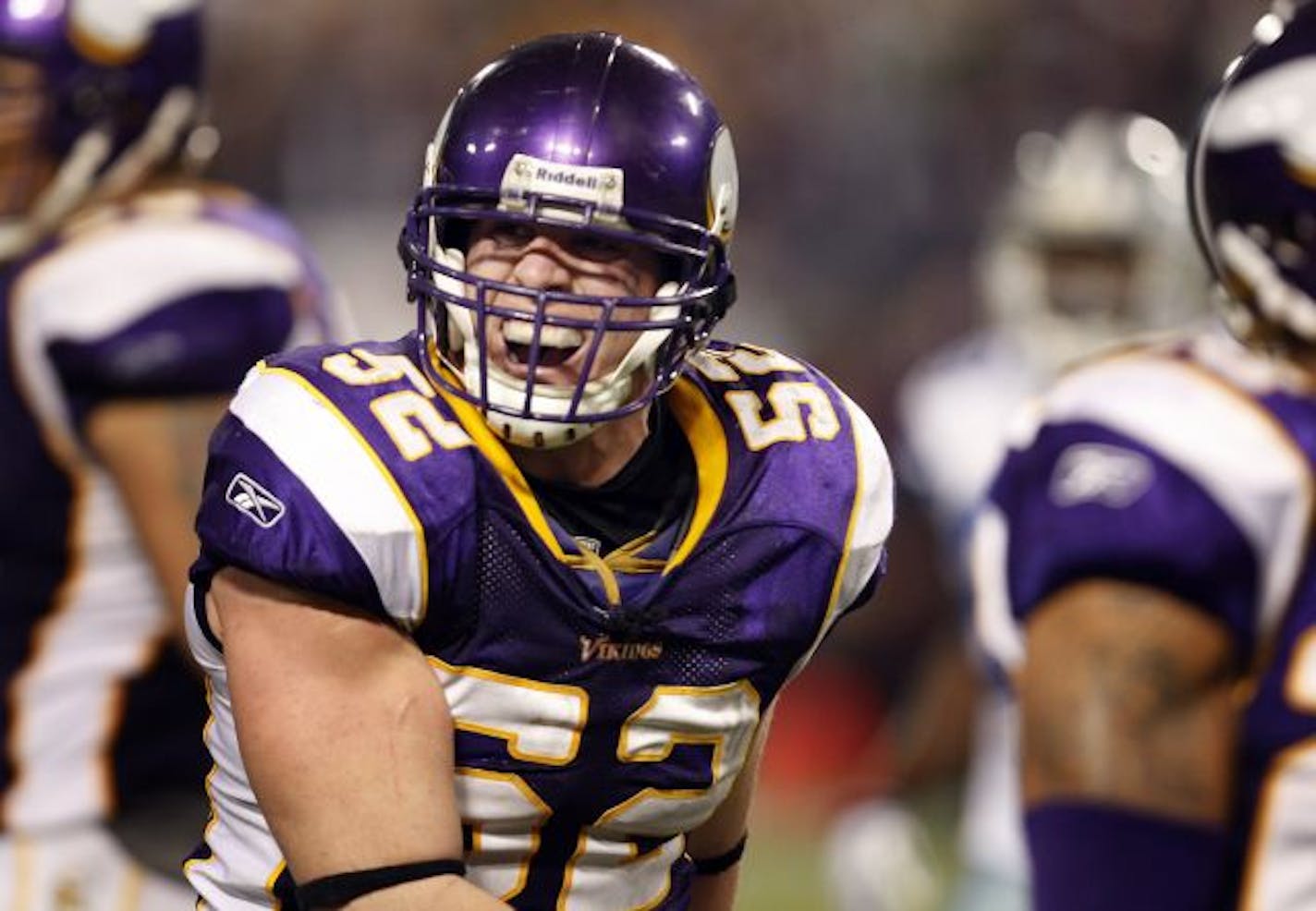 Vikings linebacker Chad Greenway