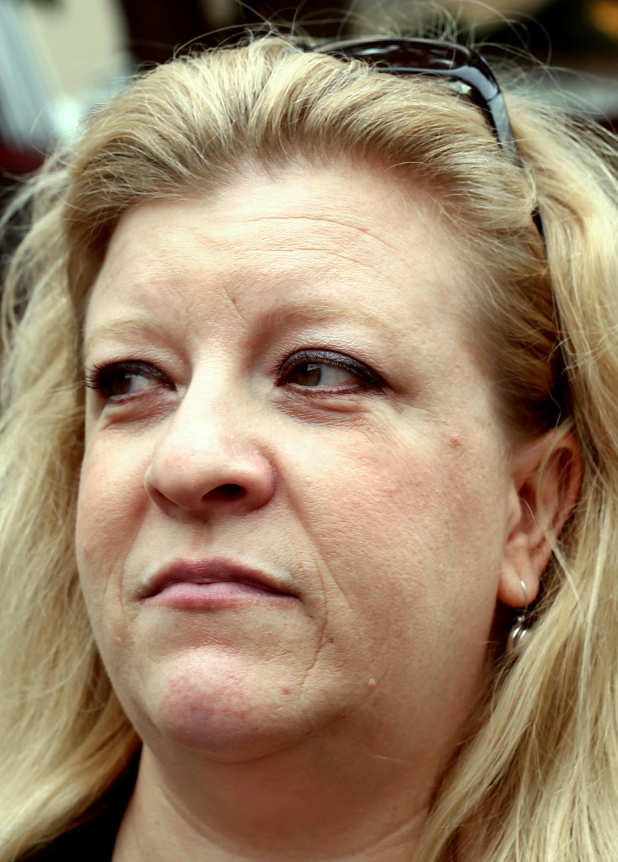 Heather Peterson of Minneapolis talked about why the US should take action against the government of Syria at the state fair Monday September 02 ,2013 in Falcon Heights , MN. ] JERRY HOLT &#x201a;&#xc4;&#xa2; jerry.holt@startribune.com