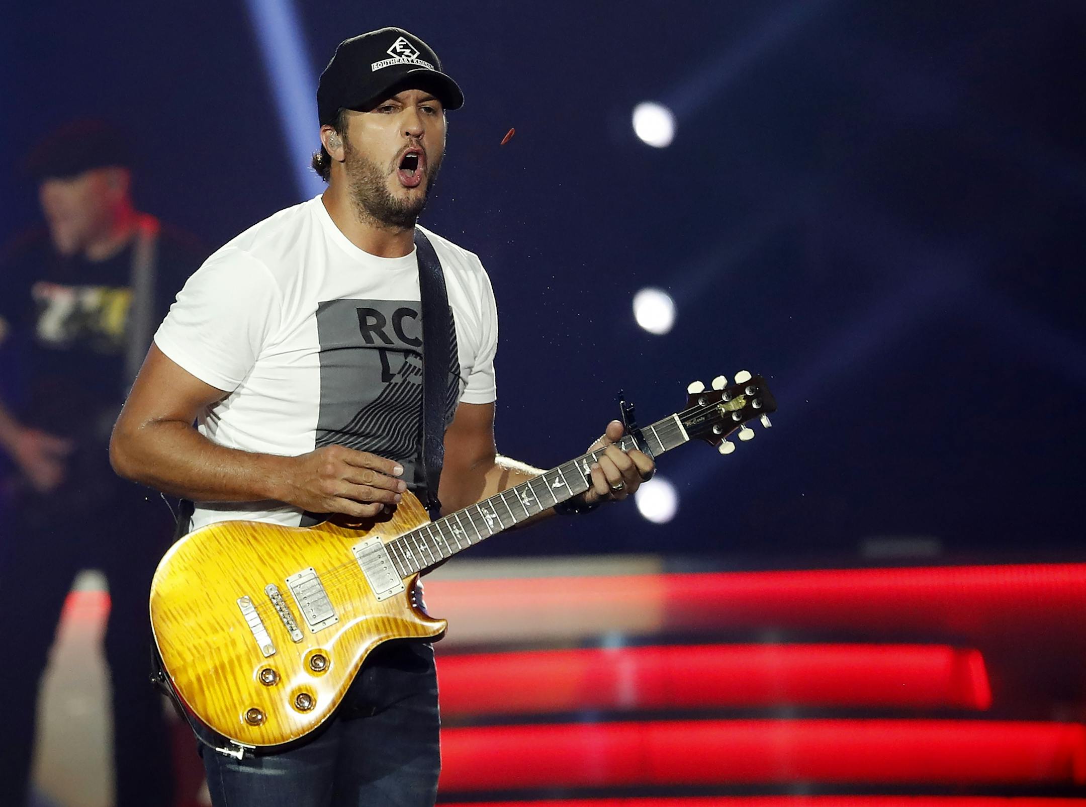 Luke Bryan performed at US Bank Stadium.