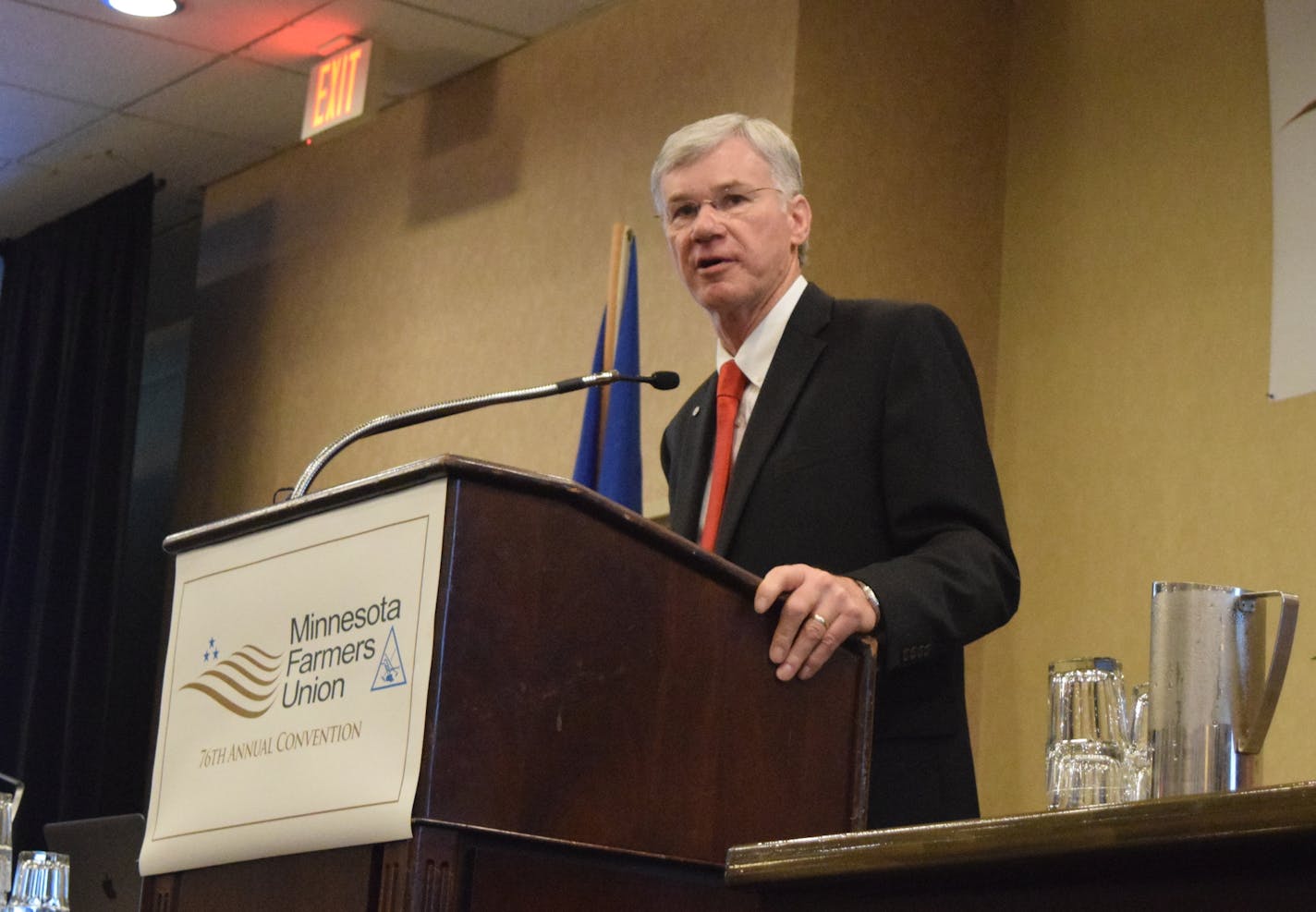 Gary Wertish, president of Minnesota Farmers Union