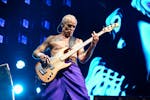 Festival favorites the Red Hot Chili Peppers, led by bassist Flea, headlined the Bonnaroo Music & Arts Festival in June ahead of their St. Paul gig.