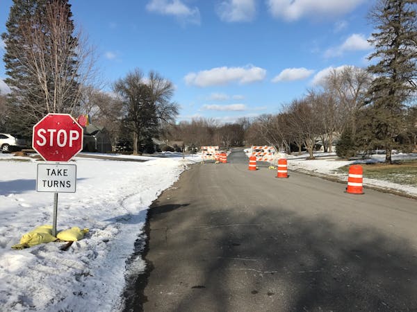 Some Edina neighborhoods have resorted to stop signs and barricades midblock to dissuade Hwy. 169 traffic from cutting through.