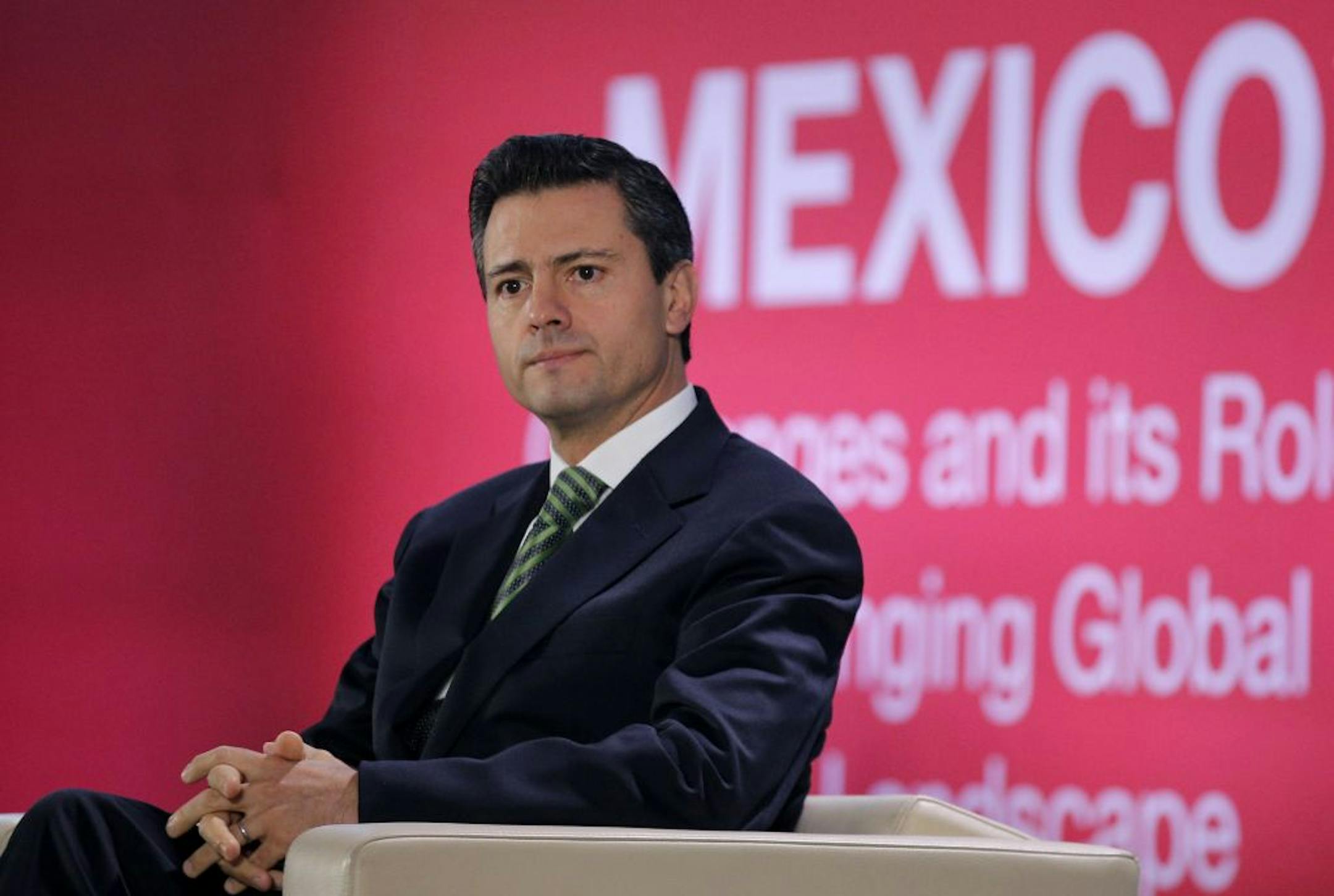 Mexican President-elect Enrique Pena Nieto will take office at a time when the country's economy is booming, its jobless rate is half of that across the border in America, and the murderous drug wars are beginning to ebb.