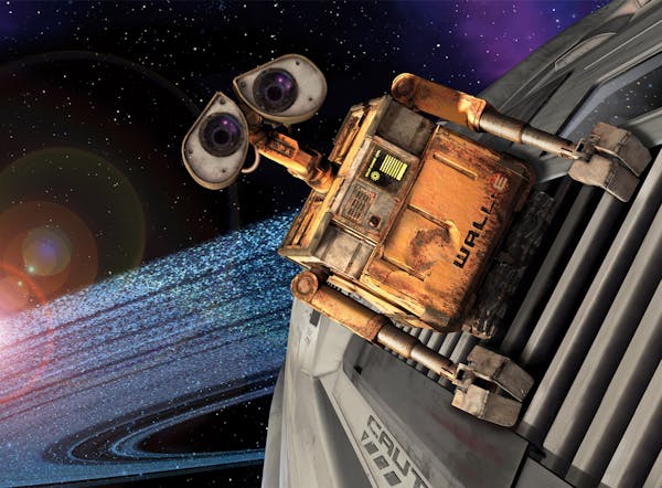 In this image released by Walt Disney Co., a scene from the Disney/Pixar's animated feature, "Wall-E" is shown. The film was nominated for an Academy 