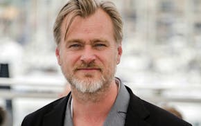 In this May 12, 2018, photo, director Christopher Nolan poses during a photo call at the 71st international film festival in Cannes, southern France. 