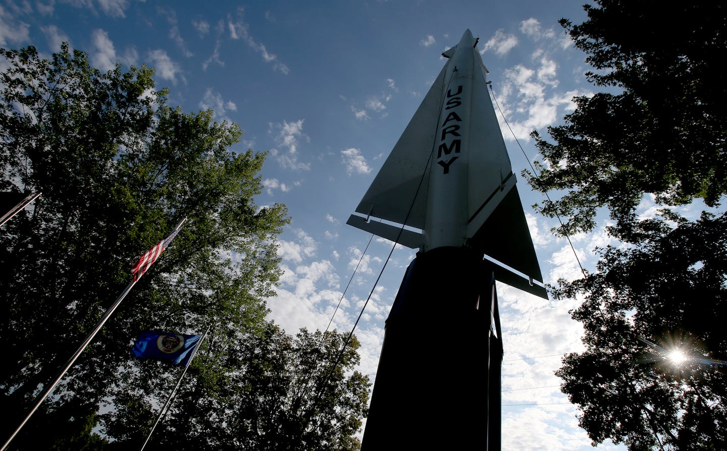 Former Nike Hercules missile in St. Bonifacius stands as a reminder of the Cold War