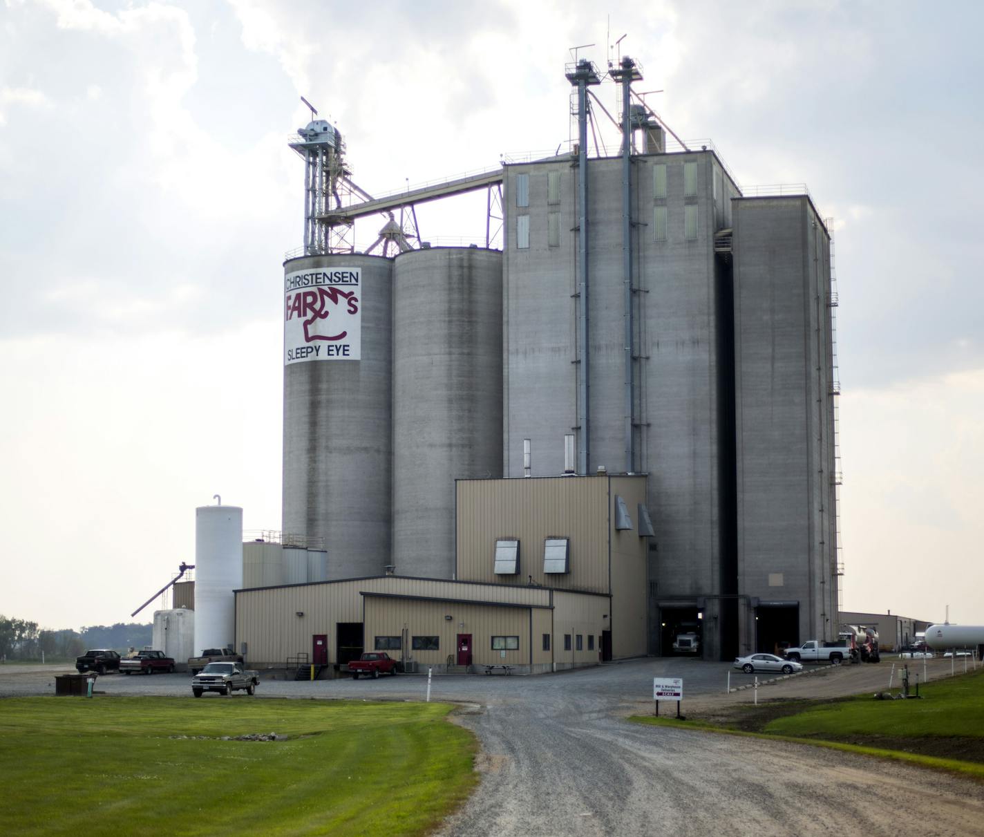 The feeding center for Christensen Farms sits just three miles outside downtown Sleep Eye, MN. On Wednesday, the entire campus was surrounded by black sedans and 40-50 ICE agents. ] ALEX KORMANN &#x2022; alex.kormann@startribune.com Christensen Farms, a hog plant in Sleepy Eye, MN, was raided by 40-50 ICE agents on Wednesday August 8, 2018. The agents arrested twelve trailer washers between the Sleepy Eye and Appleton campuses. Those arrested worked for a subcontractor of the company and the und