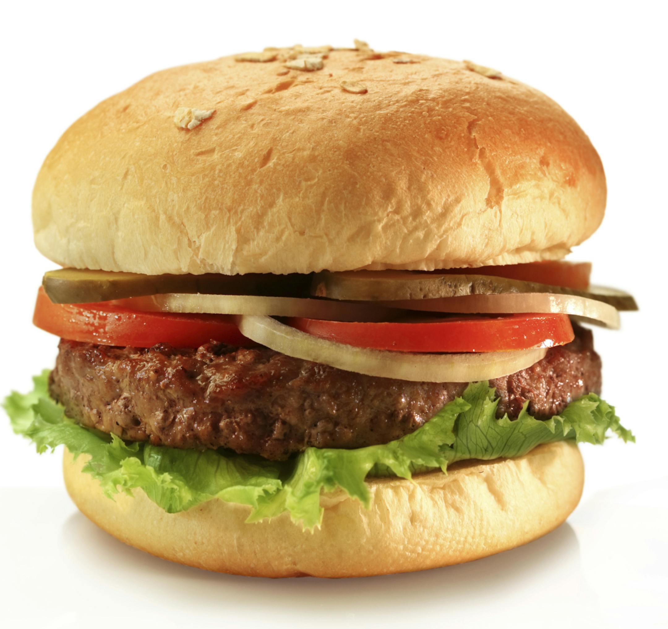 credit: Hywit Dimyadi, iStock hamburger burger wheat bun