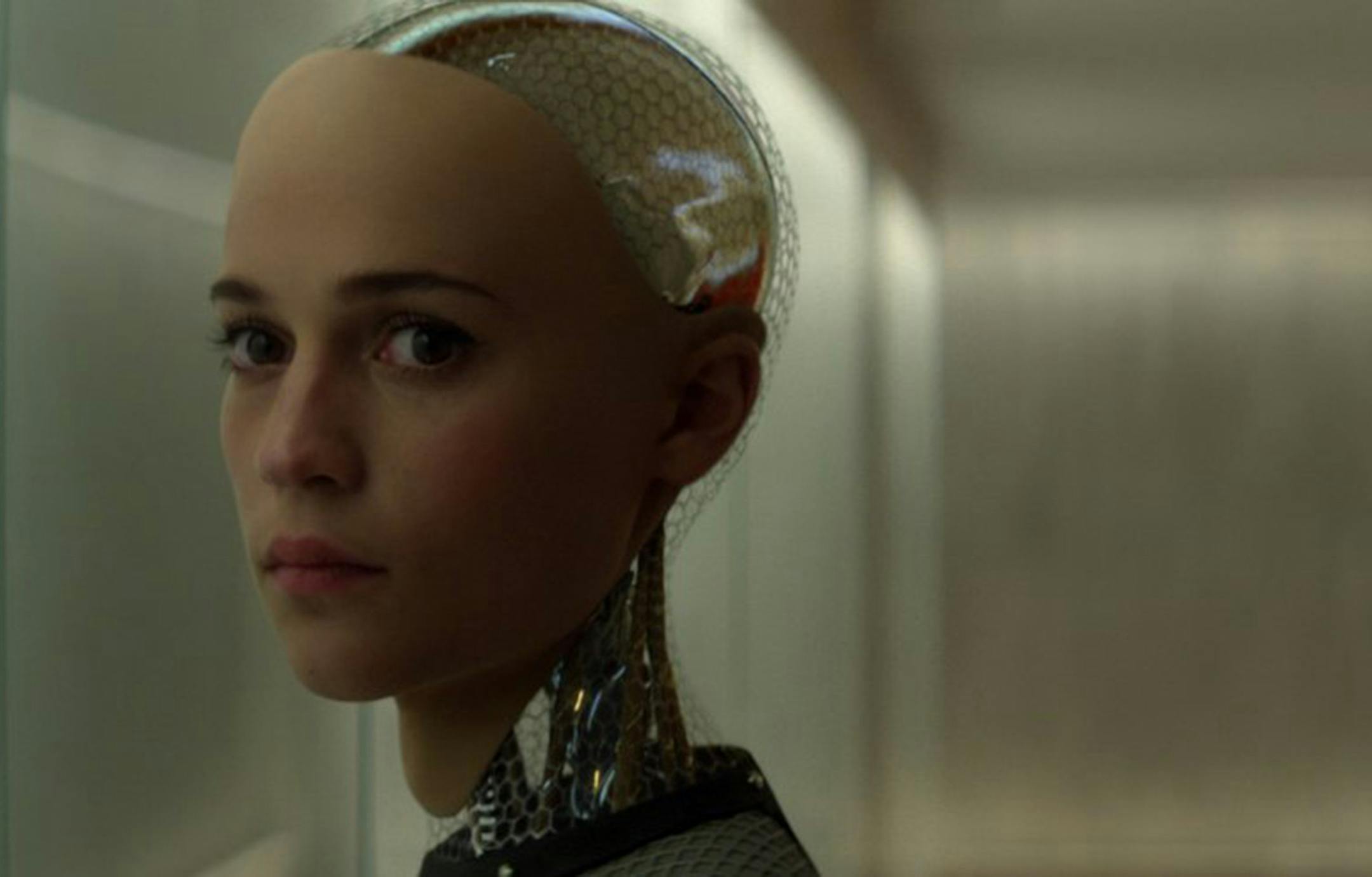 Alicia Vikander in "Ex Machina." (Universal Pictures International) ORG XMIT: 1166470