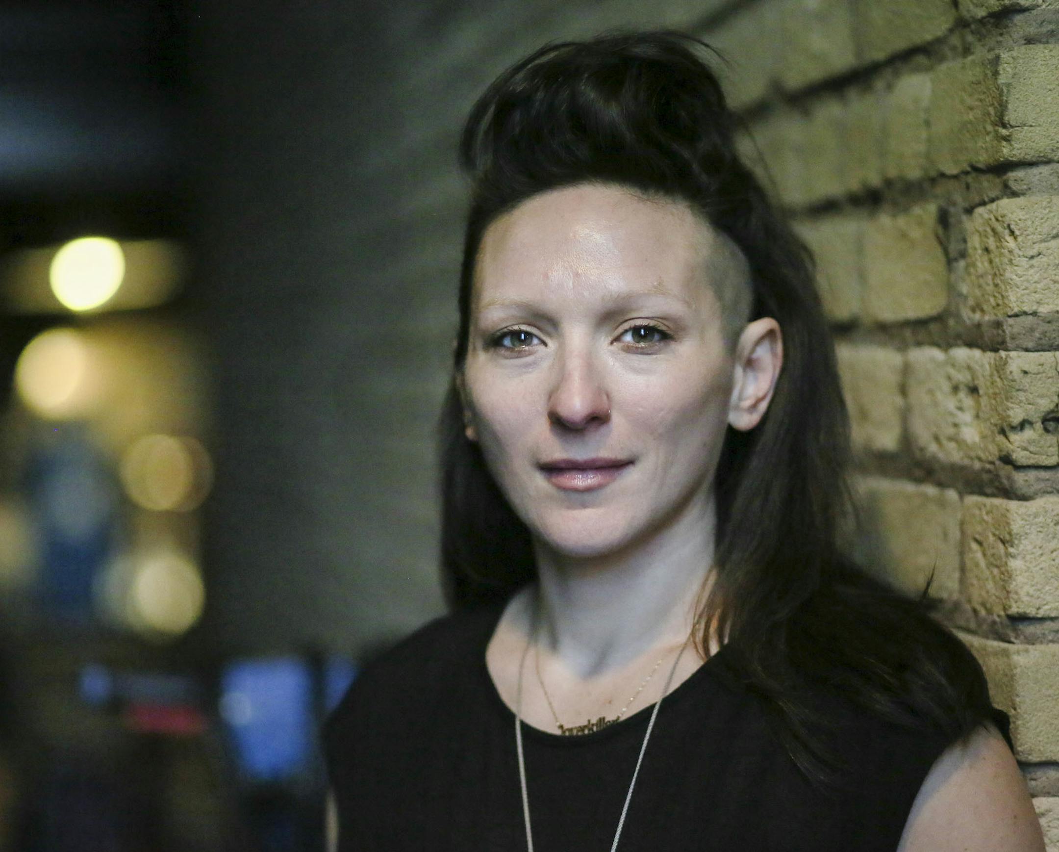 Operatic Detroit indie singer Shara Worden, who is performing on MPR's "Wits" two weeks ahead of her show with her band My Brightest Diamond at Cedar Cultural Center, was seen Saturday, Nov. 8, 2014, at the Fitzgerald Theatre in St. Paul, MN..](DAVID JOLES/STARTRIBUNE)djoles@startribune Operatic Detroit indie singer Shara Worden, who is performing on MPR's "Wits" two weeks ahead of her show with her band My Brightest Diamond at Cedar Cultural Center.