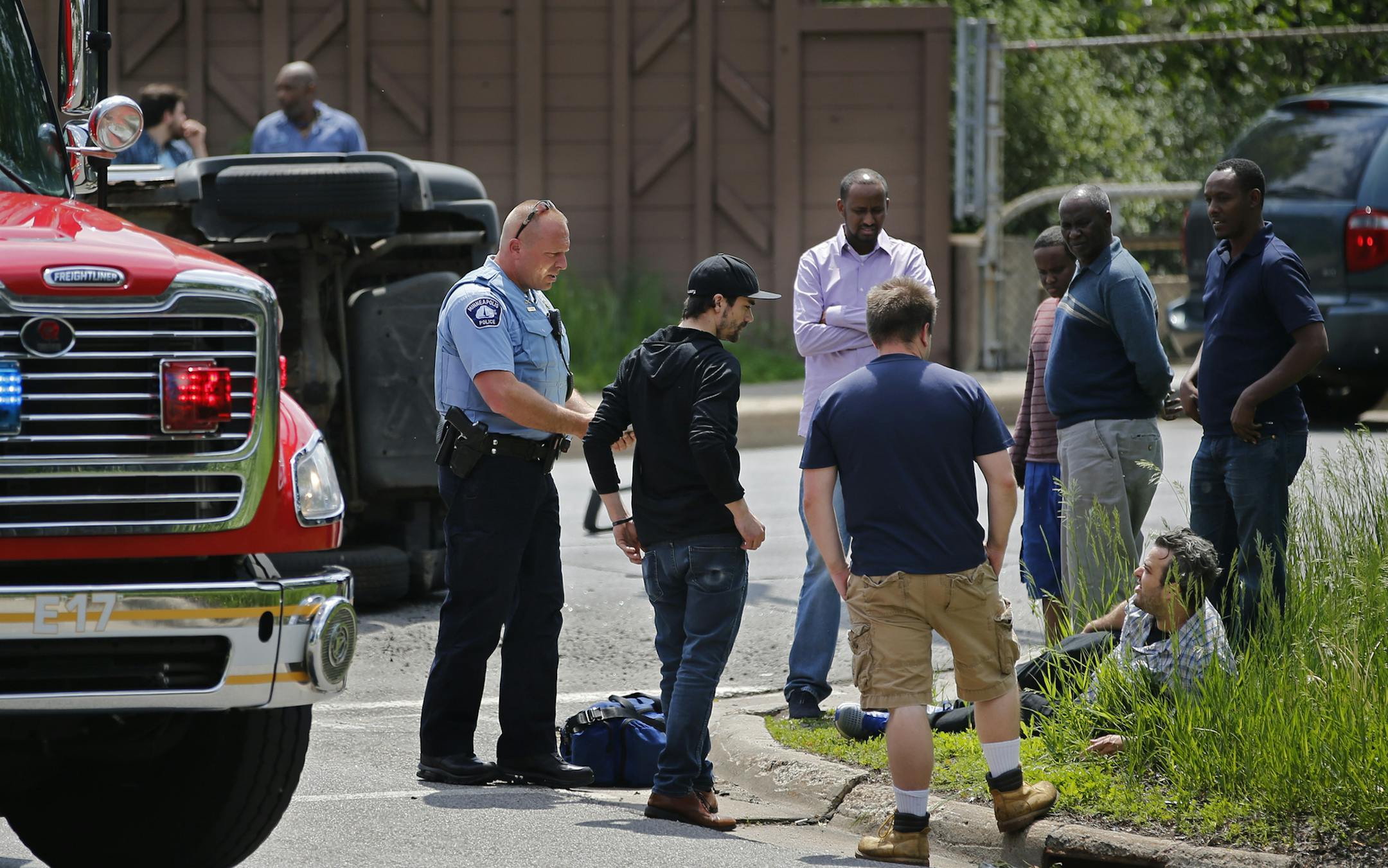 On the intersection of 2nd Ave S and 35th St E, a collision between two vehicles resulted in a fatality .] Richard Tsong-Taatarii/rtsong-taatarii@startribune.com