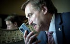 Mike Lindell, CEO of MyPillow, is photographed in Newport Beach, Calif., on Wednesday, Feb. 10, 2021. ]