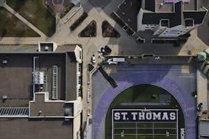 O'Shaughnessy Stadium was photographed at the University of St. Thomas' St. Paul campus on Friday, Nov. 6, 2020. ] AARON LAVINSKY • aaron.lavinsky@s