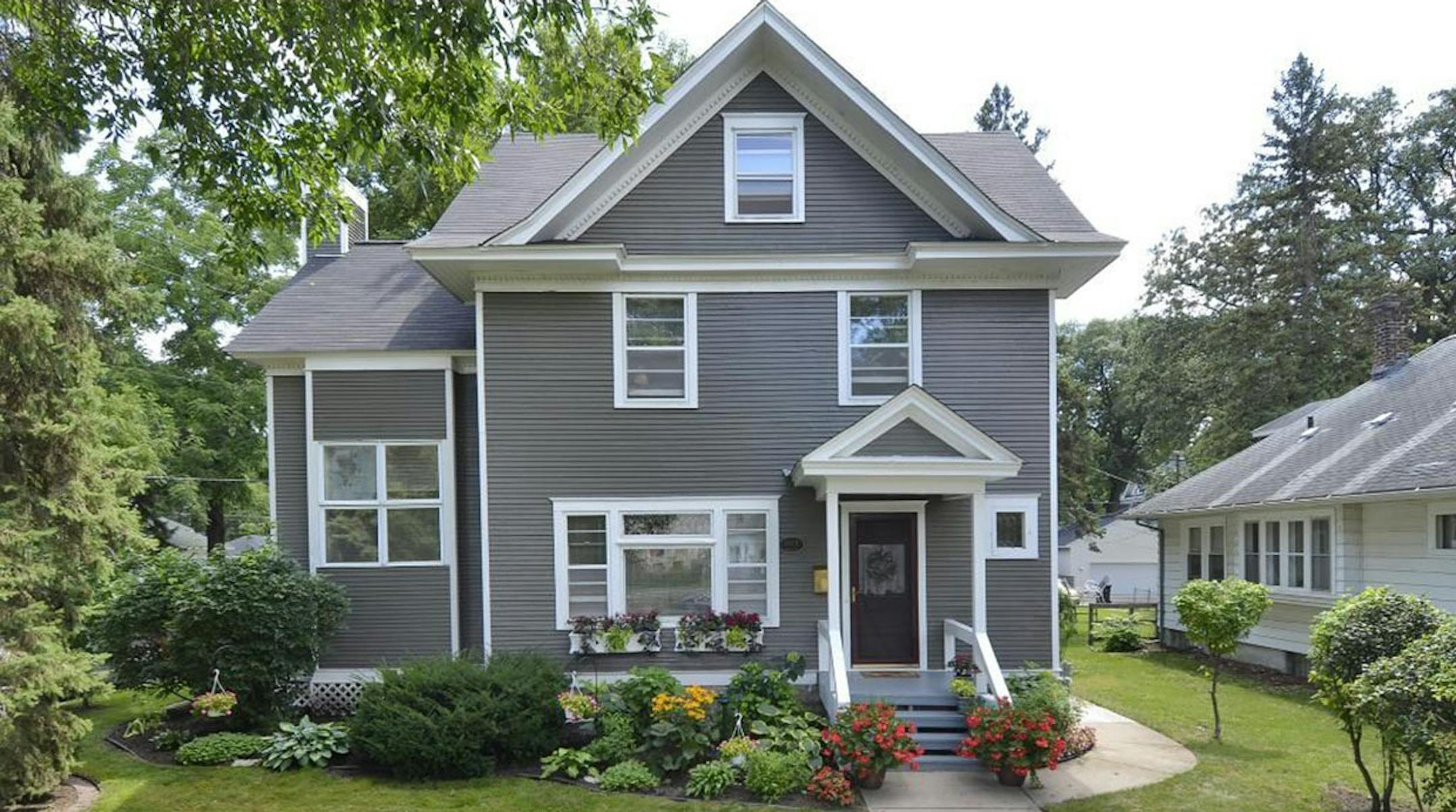 St. Paul
Built in 1913, this four-bedrom, three-bath house located in the Macalester-Groveland neighborhood has 3,042 finished square feet and features three bedrooms on one level, loft, formal dining room, fireplace, hardwood floors, sport court, deck, hot tub, fenced yard and two-car detached garage. Listed by Phyllis Salmen, Edina Realty, 651-225-3935.