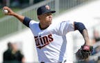 Twins pitcher Fernando Romero faced nine Tampa Bay hitters Sunday and retired them all.