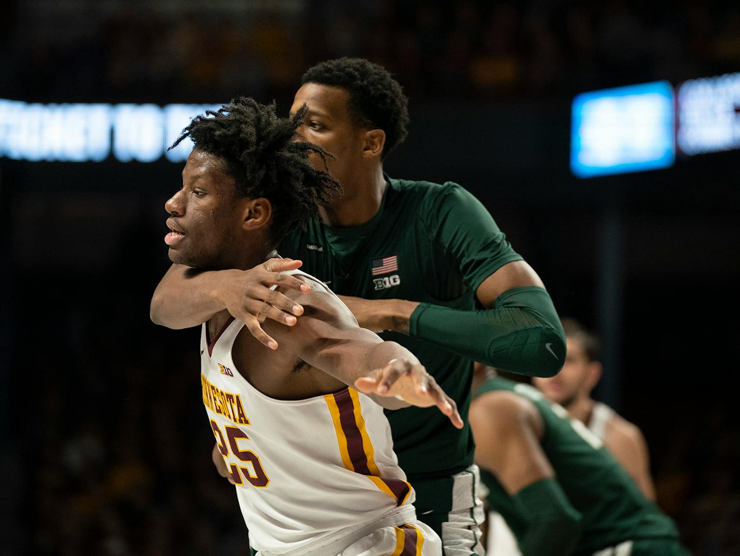 Gophers honor legend Willie Burton but fall to No. 11 Michigan State