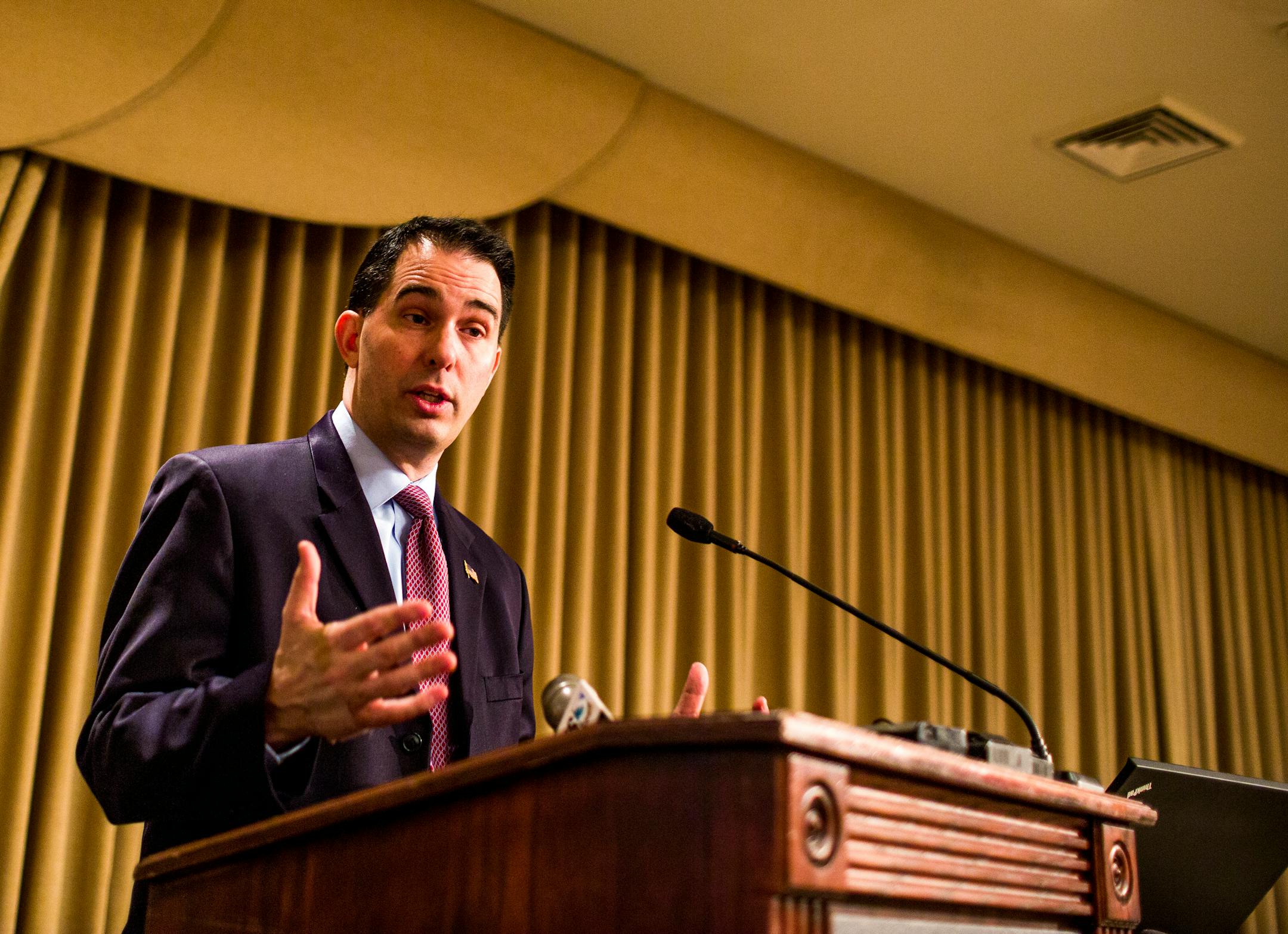 Gov. Scott Walker of Wisconsin