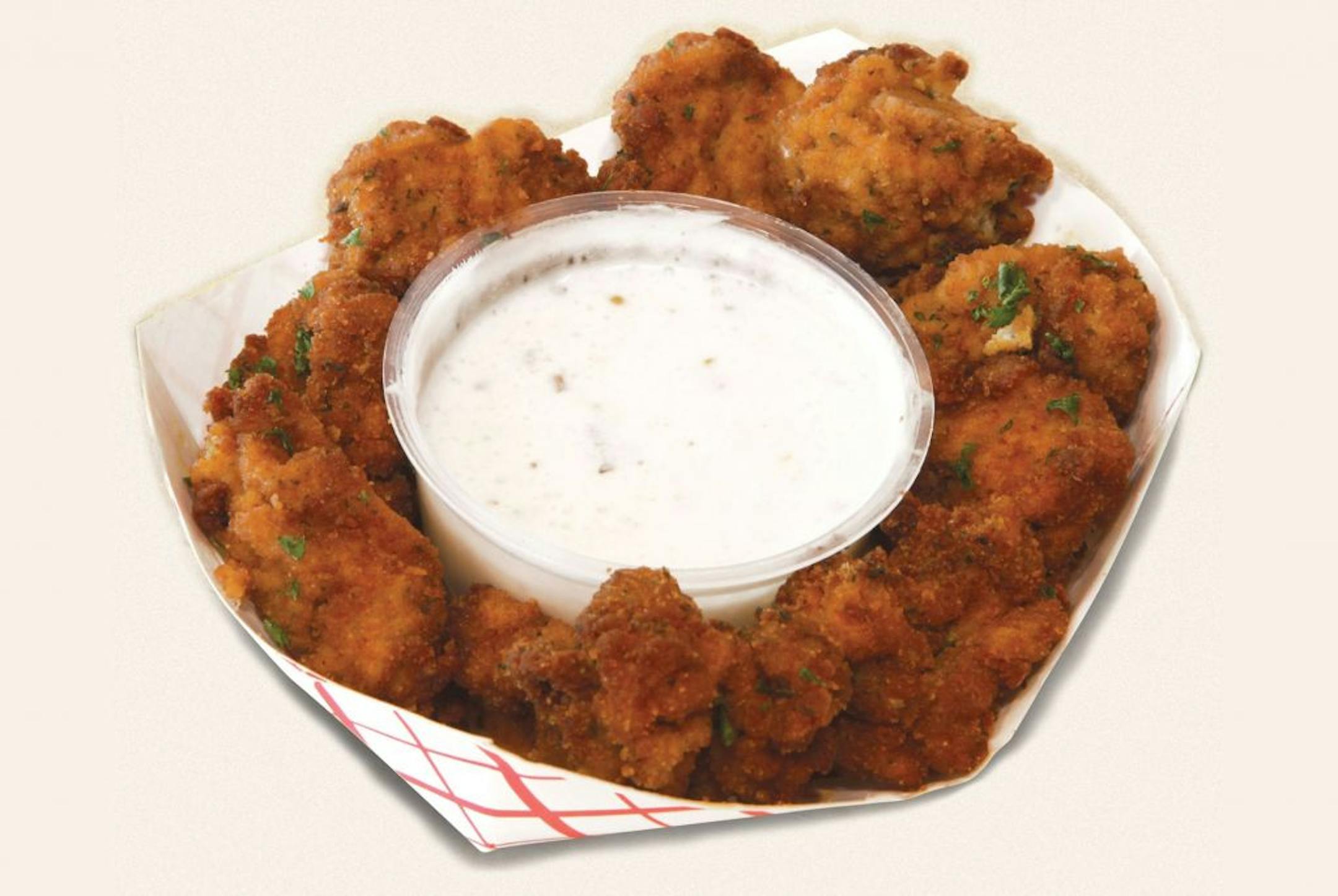 Lamb Fries Traditional Middle Eastern dish of lamb testicles marinated with Holy Land spices. Served grilled with saut̩ed onions or deep fried in a crumb coating and served with traditional dill sauce. Holy Land Deli, Located in the International Bazaar, southeast corner