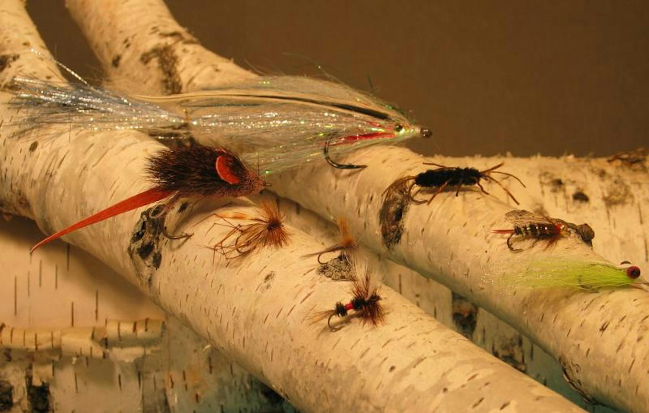 Flies: Trout, Bass, Pike, Musky, Panfish