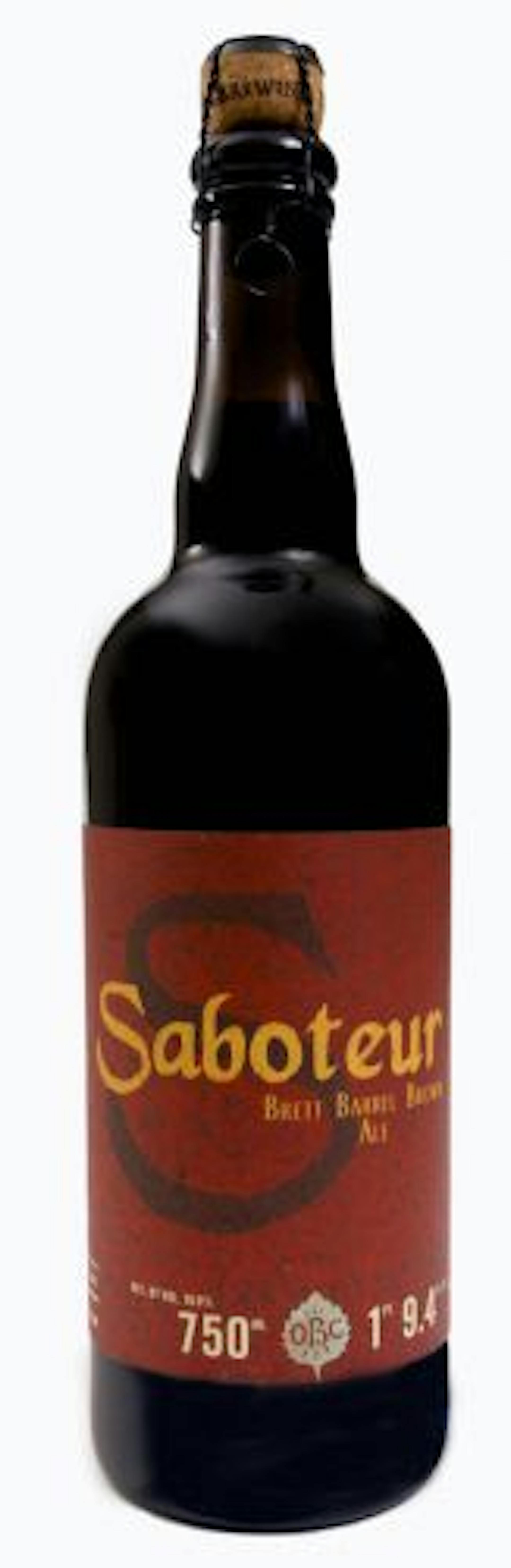 Odell Brewing Company's Saboteur beer features chocolate and dried fruit flavors.