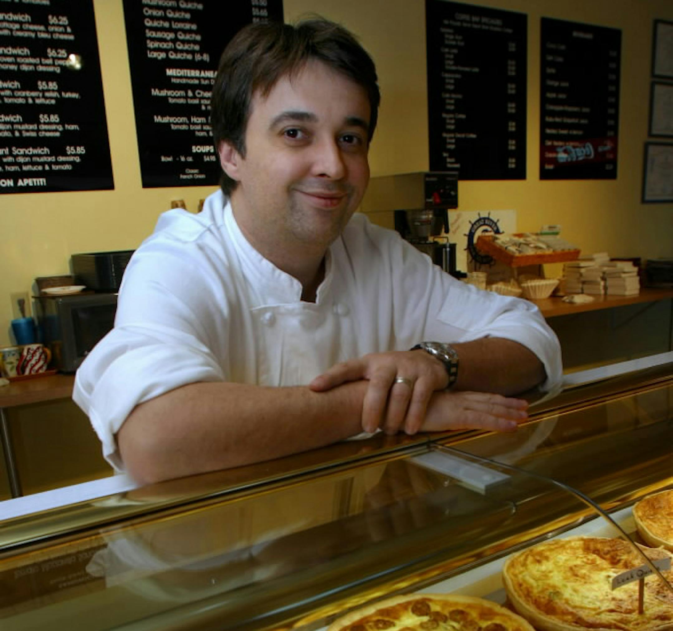 Patrick Benet of Patrick's Bakery and Cafe.