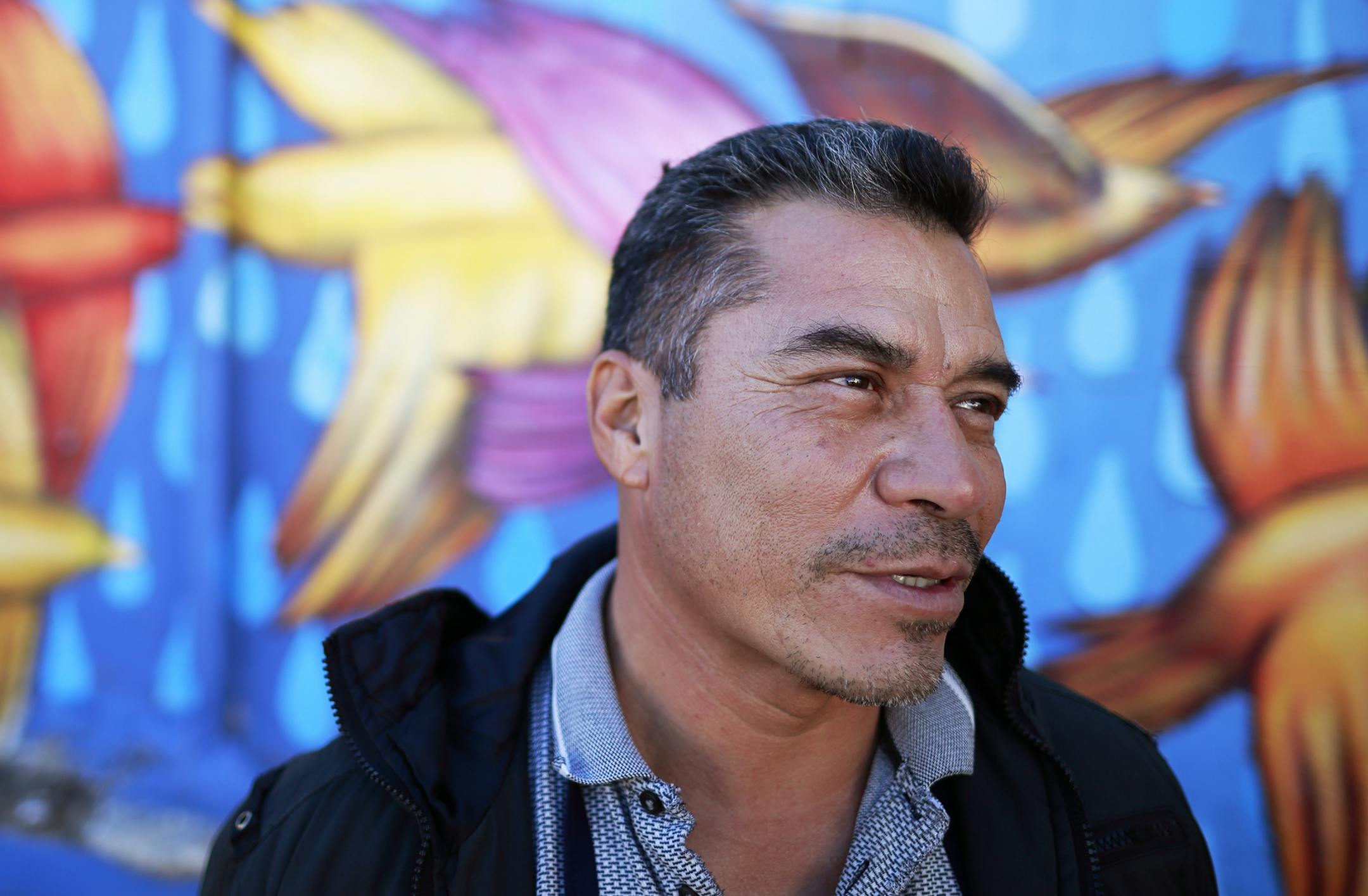 Feliciano Bermejo, 49, speaks during an interview Wednesday, Nov. 18, 2015, in Tijuana, Mexico. Bermejo spent 21 years in the United States before returning voluntarily to Mexico. A new study finds more Mexicans are leaving the United States than coming to the country, marking a reversal to one of the most significant immigration trends in U.S. history. (AP Photo/Gregory Bull)