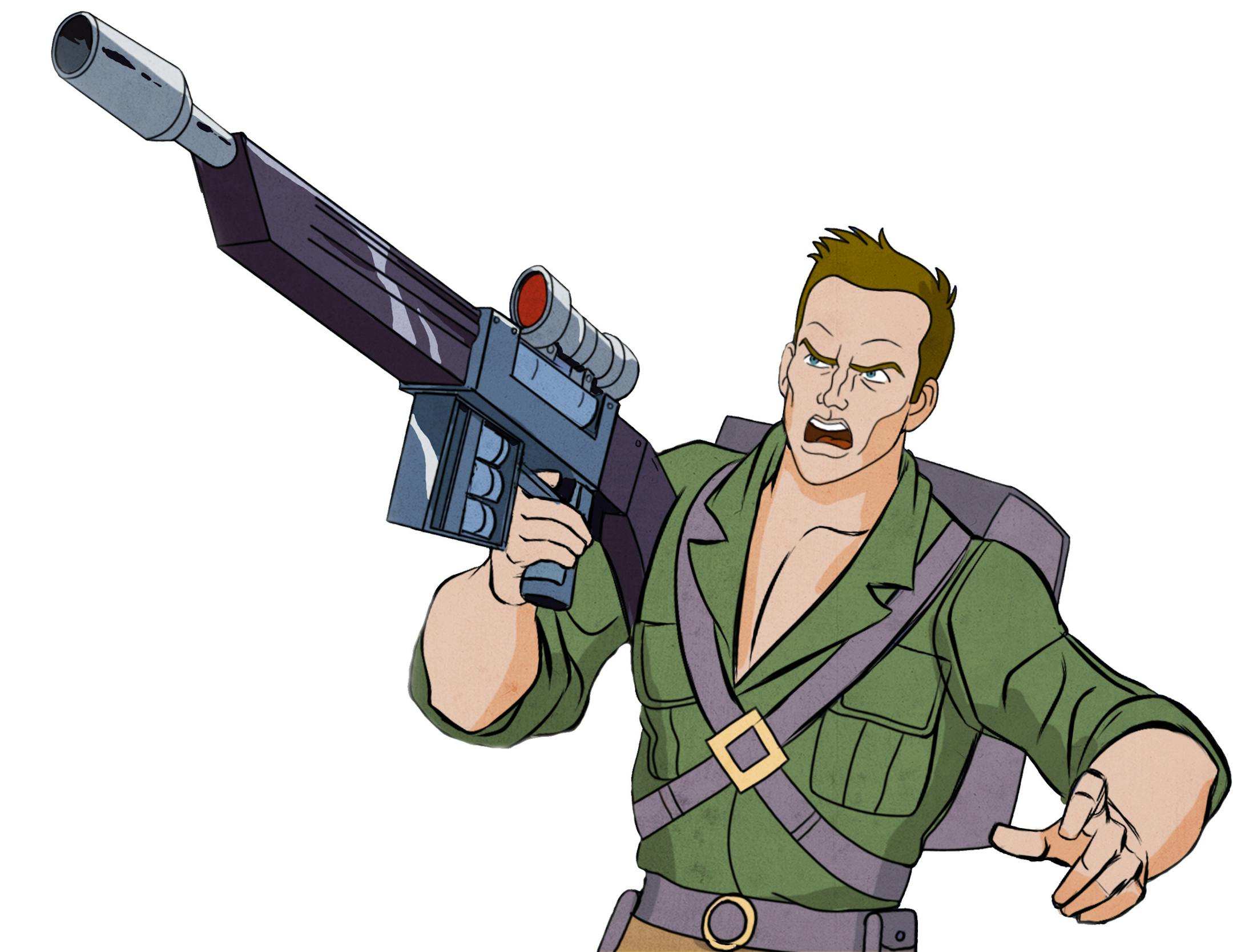 COMMUNITY -- "G.I. Jeff" Episode 513 -- Pictured: Joel McHale as Jeff -- (Photo by: Starburns Industries/NBC) ORG XMIT: Season: 5