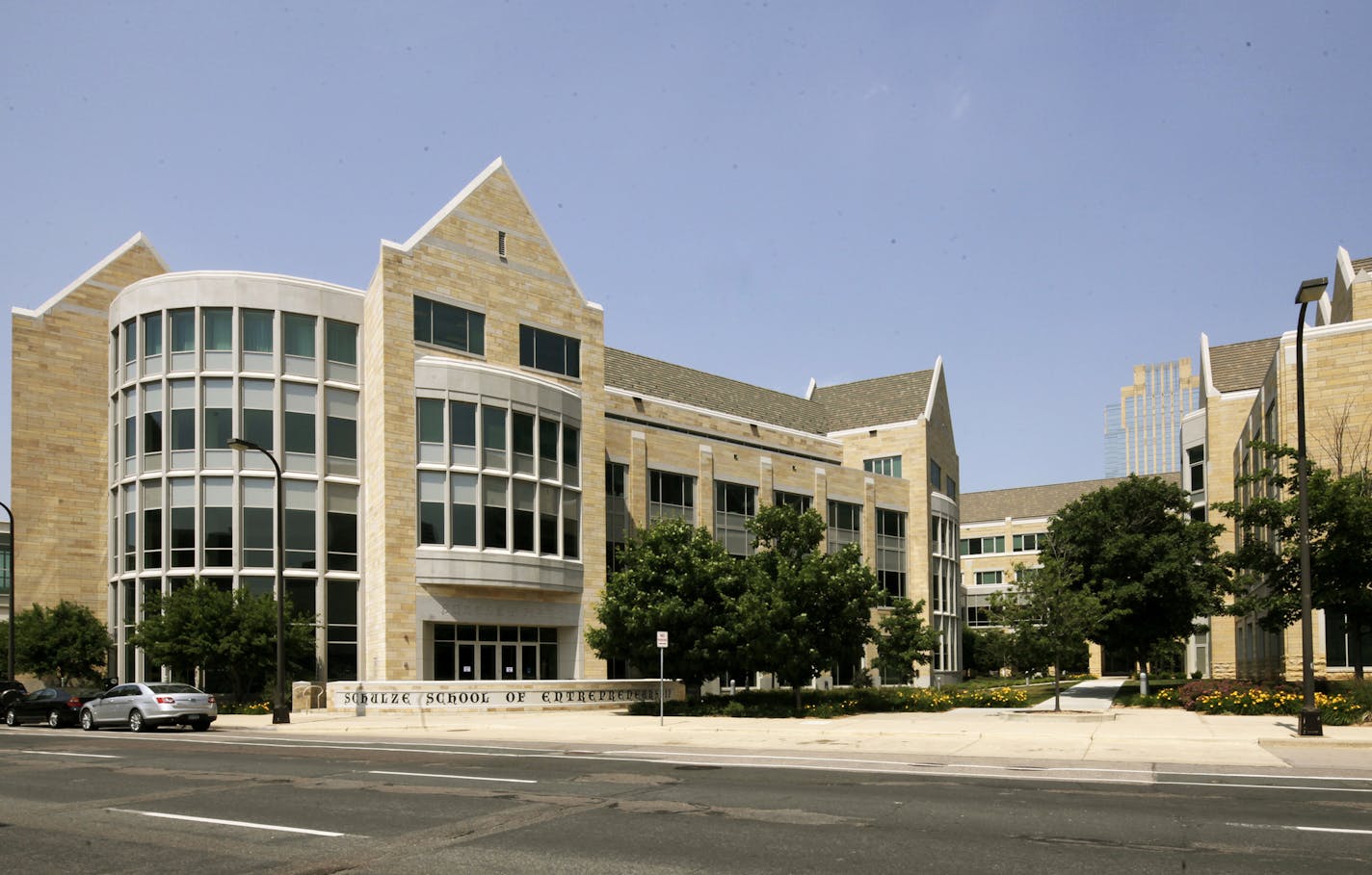 University of St. Thomas' Opus College of Business is housed at its downtown Minneapolis campus.