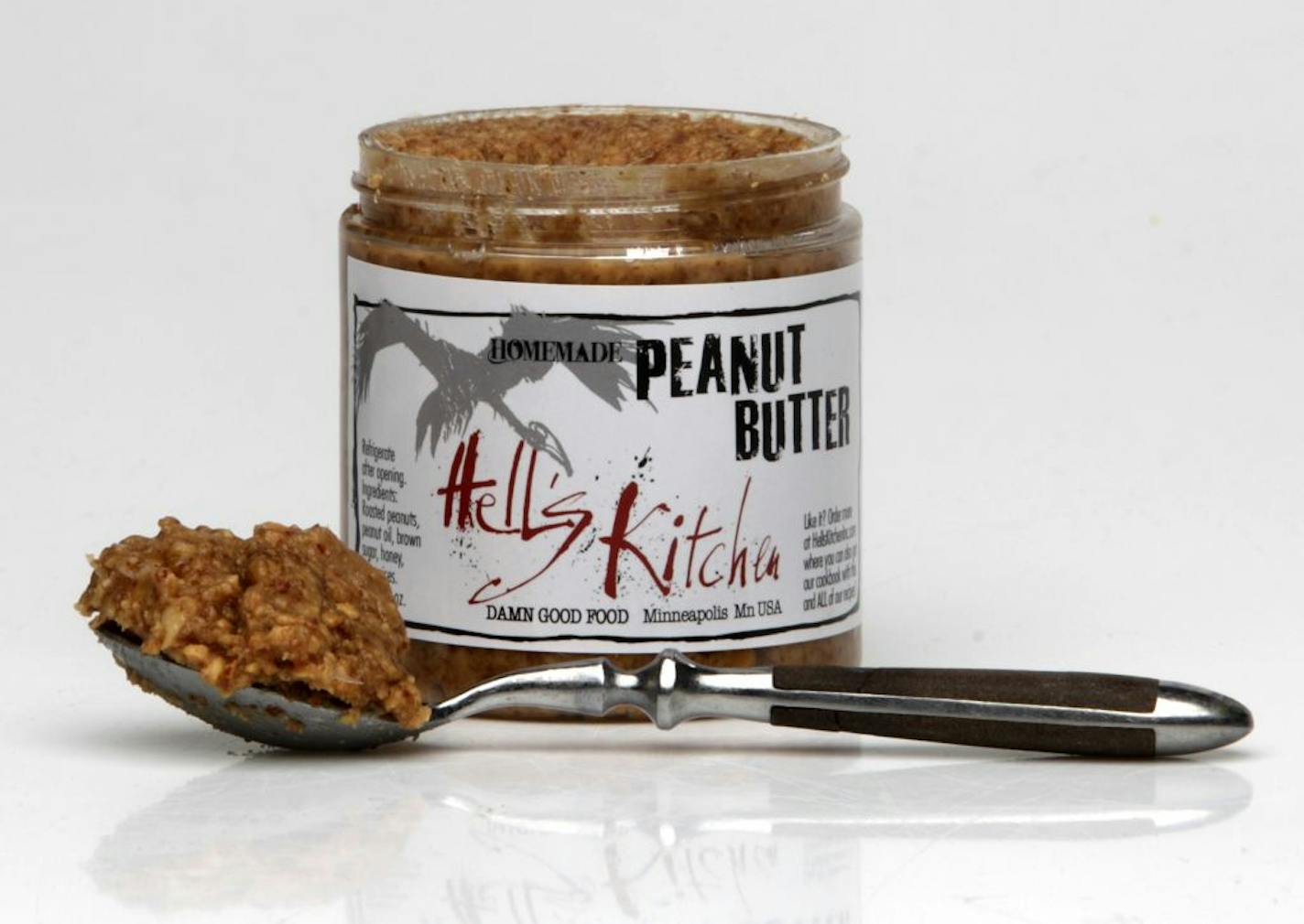 Hell's Kitchen's homemade peanut butter.