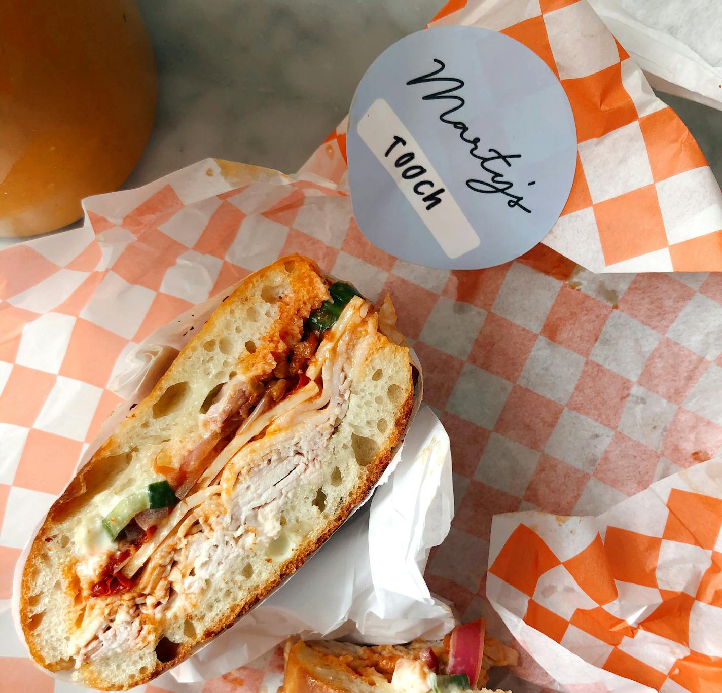 Marty's Deli (@martysdeli) is a pop-up sandwich shop that posts its sales on Instagram. (Provided by Marty's Deli)