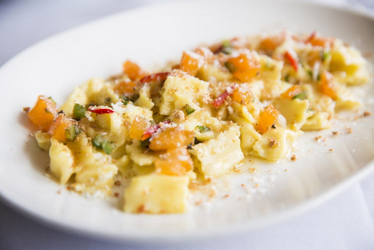 The agnolotti at Victor's on Water in downtown Excelsior on Wednesday, July 2, 2015. ] LEILA NAVIDI leila.navidi@startribune.com /