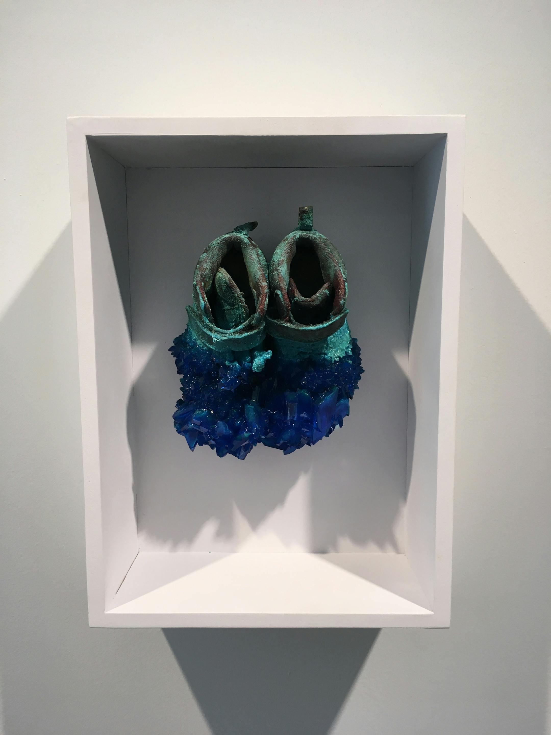Nooshin Hakim's piece "11000 KM of Hope" (2017).