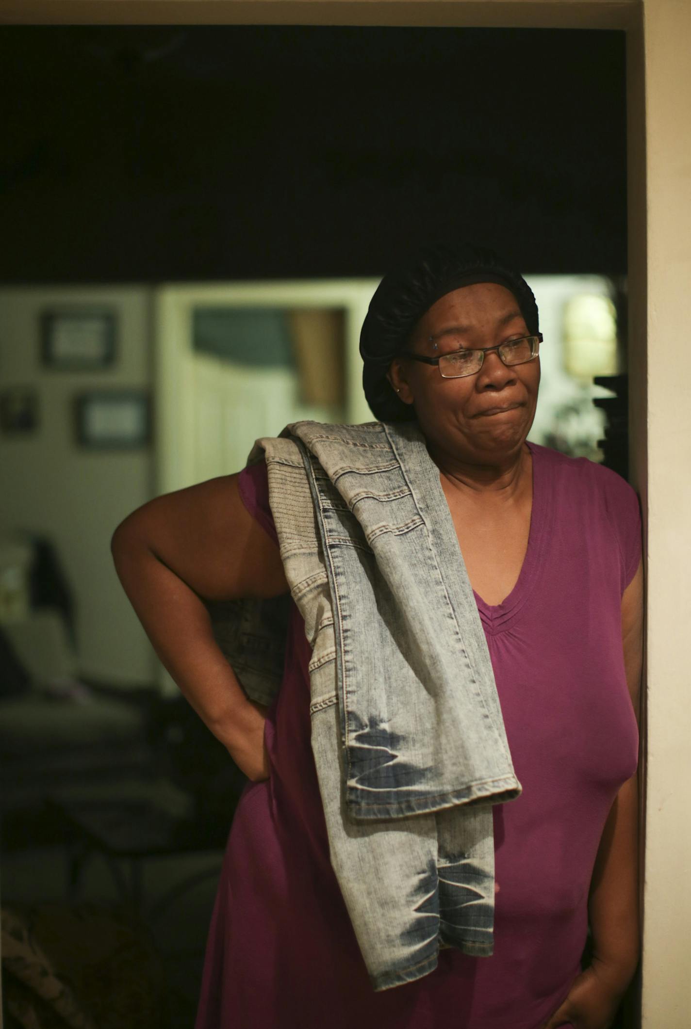 Mary Broadus talked about her granddaughter, Kendrea, in the kitchen of her Minneapolis home Monday evening. ] JEFF WHEELER &#x201a;&#xc4;&#xa2; jeff.wheeler@startribune.com A six year-old girl who died Saturday night at a foster home in Brooklyn Park was found with a jump rope around her neck, according to police. Kendrea Johnson, 6, was found unconscious in her bedroom and her family wants answers about the circumstances surrounding her death.