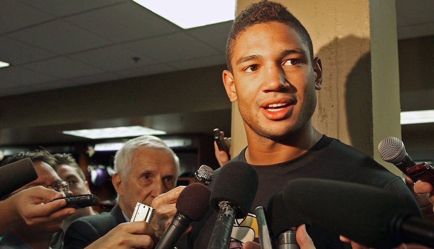 Minnesota Vikings new quarterback Josh Freeman